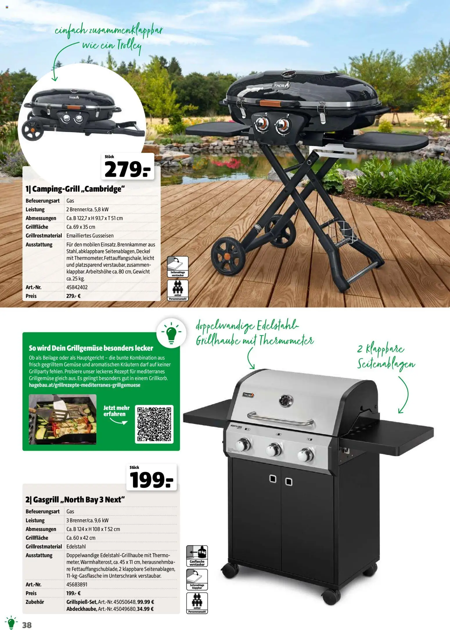 Hagebau Gartenjahr gültig ab 13.03.2026 | Seite: 38 | Produkte: Gemüse, Gewicht, Thermometer