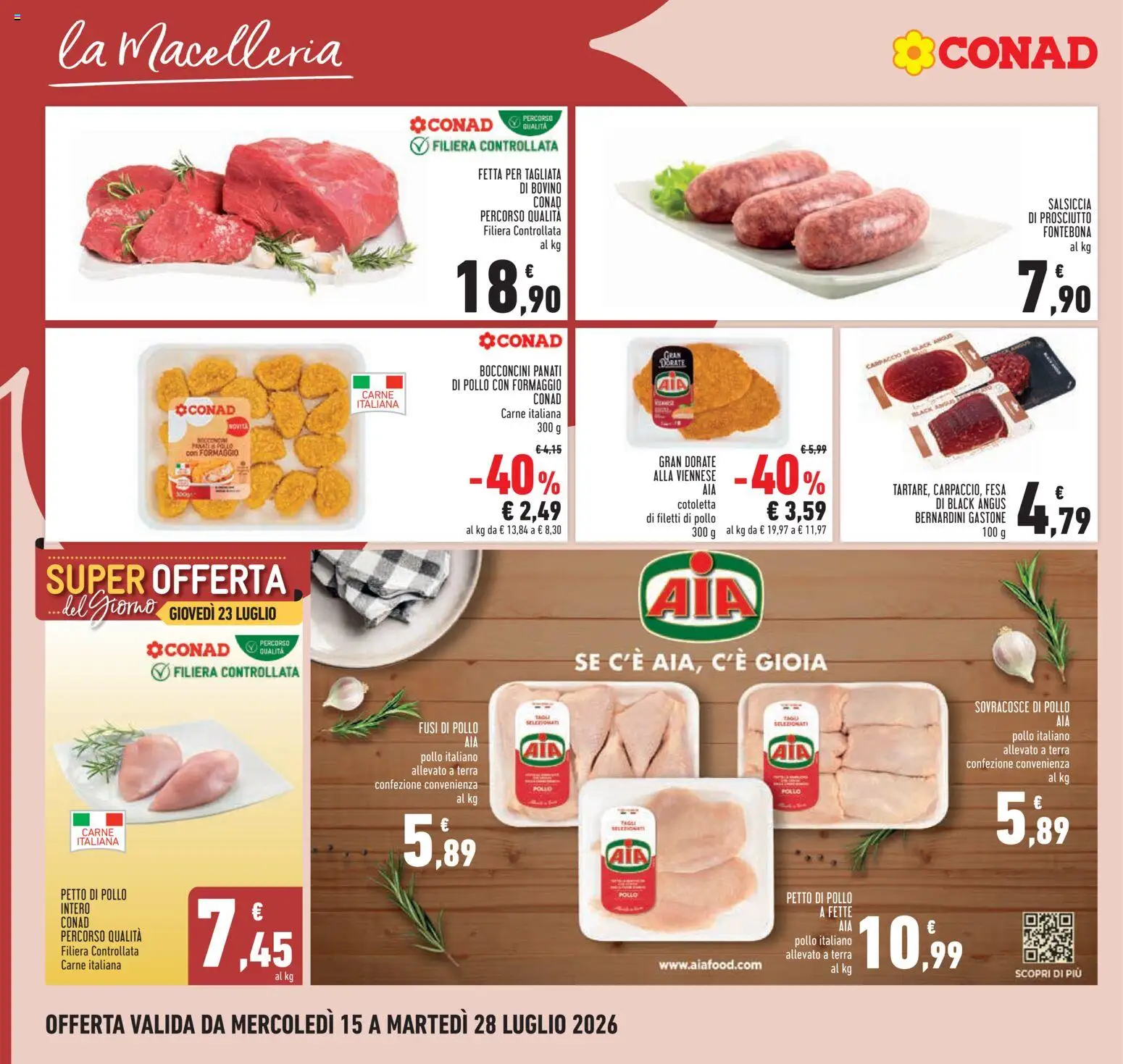 Volantino Conad del 15/07/2026 | Pagina: 10