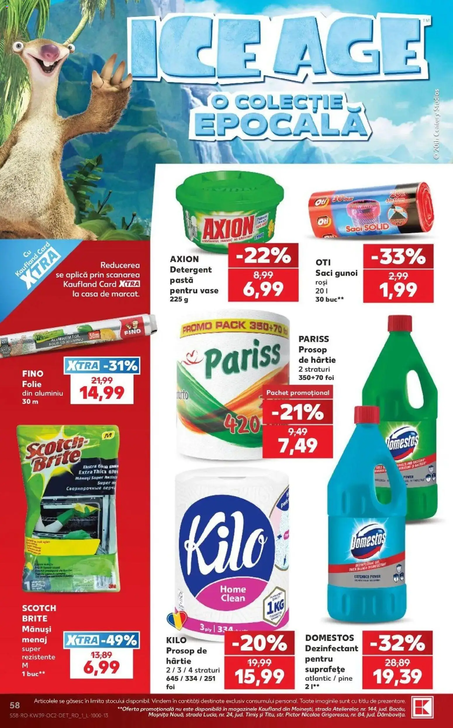 Kaufland Ploiești 23.09.2026 - Revista si Oferta | Pagină: 58 | Produse: Solid, Mănuși, Aplică, Dezinfectant