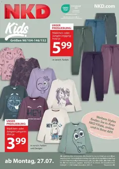 NKD Prospekt ab 27.07.2026 gültig | Seite: 6 | Produkte: Shirt, Hose