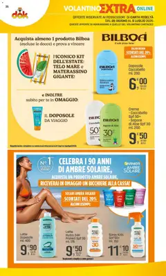 Anteprima del volantino DOK volantino valido a partire dal 25.06.2026 | Pagina: 37 | Prodotti: Crema, Latte, Olio, Cocco