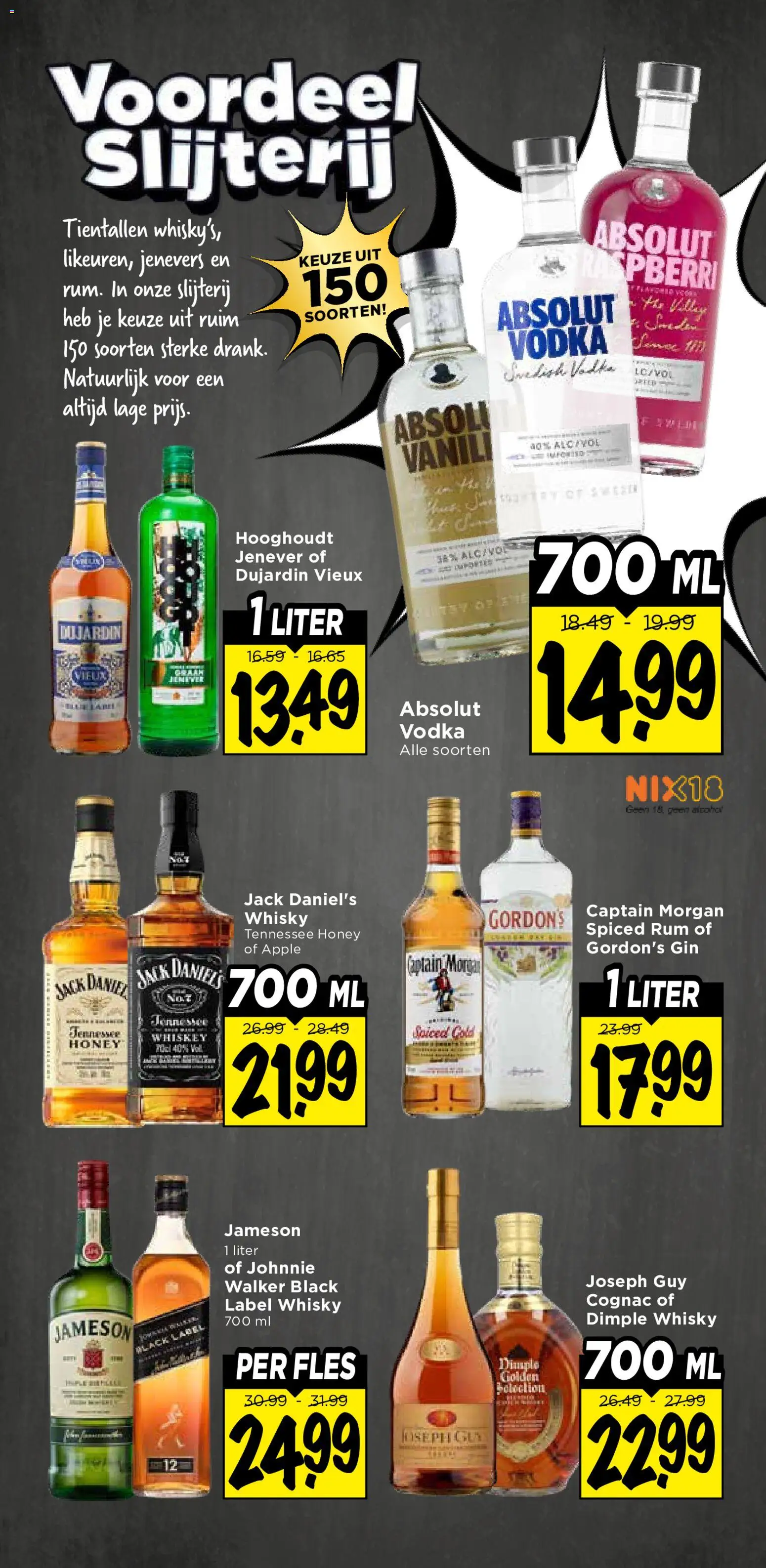 {H1} | Pagina: 41 | Producten: Gordon’s Gin, Vodka, Captain Morgan, Jameson