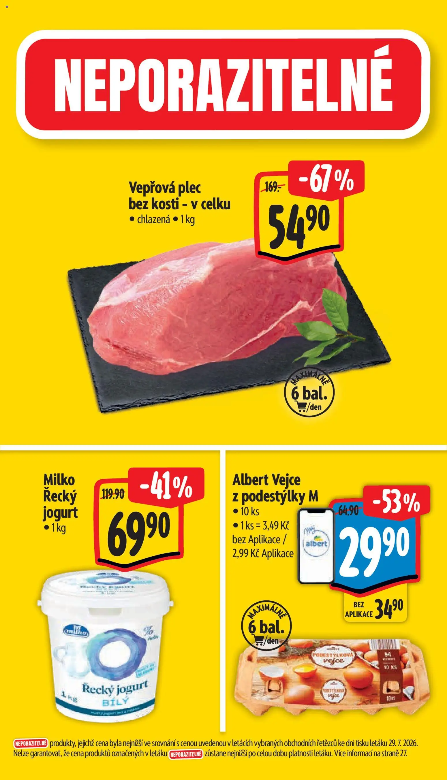 Albert leták - Hypermarket - Strakonice od 05.08.2026 | Strana: 3