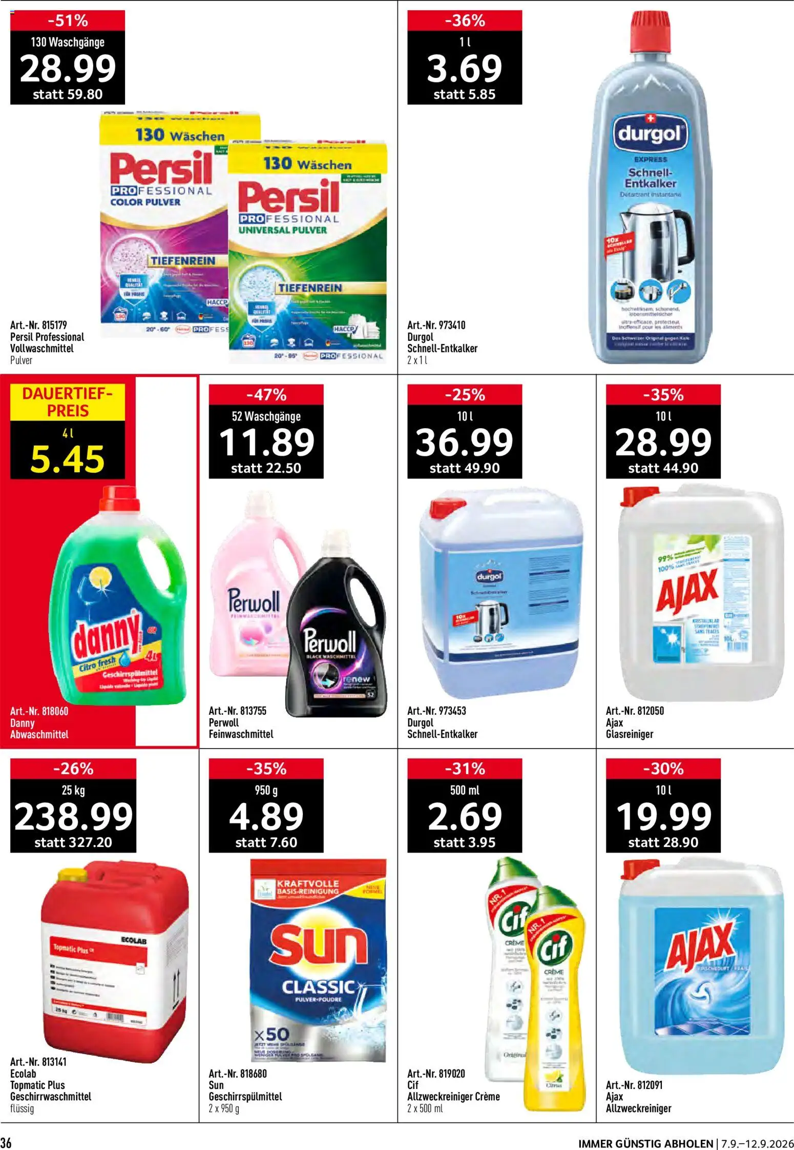 Prodega aktionen – gültig ab 07.09.2026 | Seite: 36