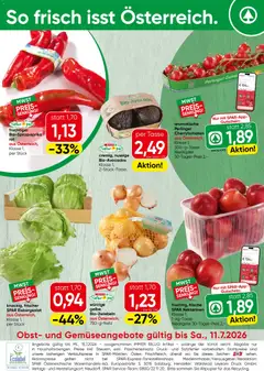 Spar Obst & Gemüse ab 06.07.2026 gültig