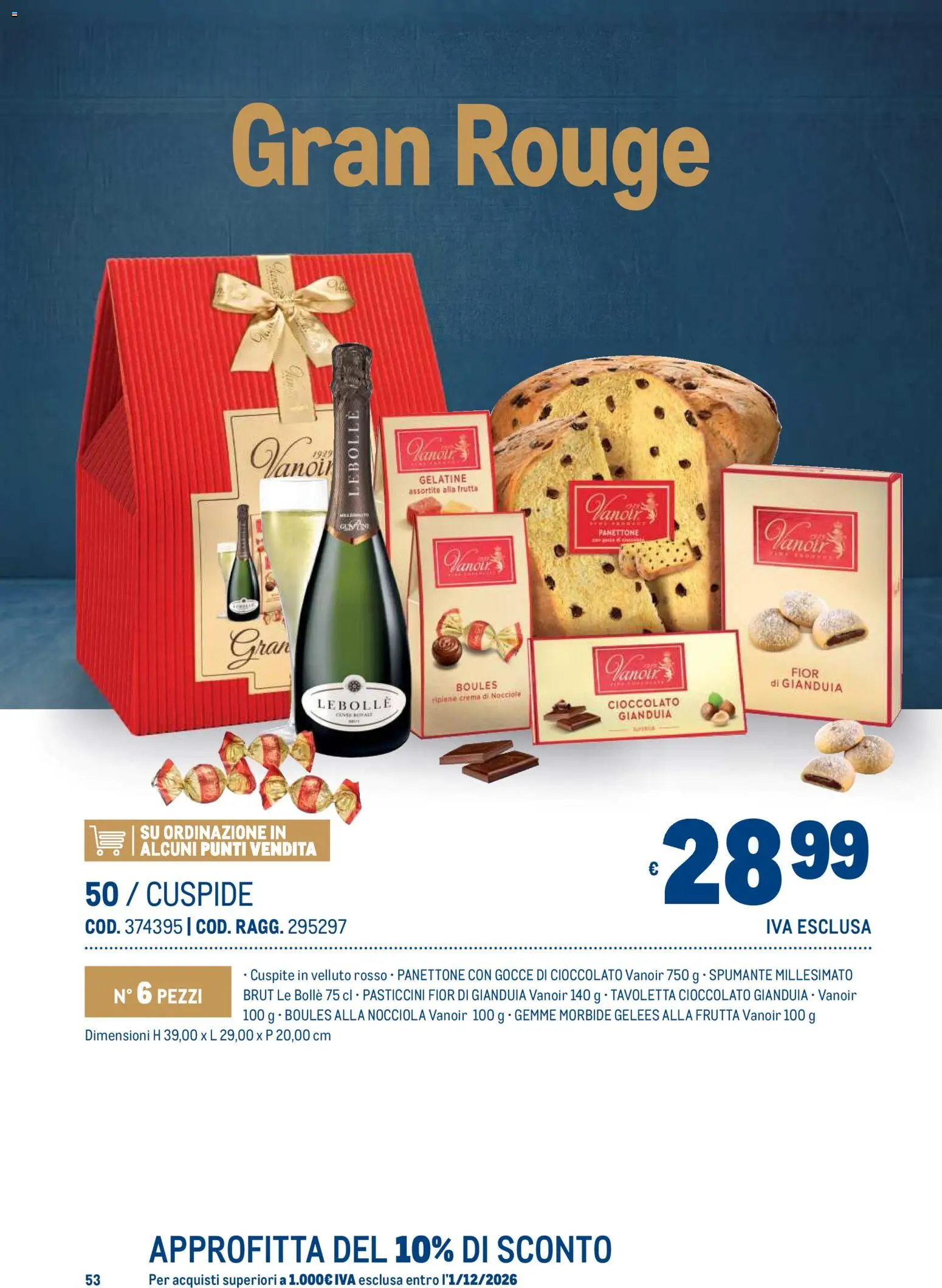 Volantino Metro del 19/10/2026 | Pagina: 53 | Prodotti: Crema, Cioccolato, Nocciole, Tavoletta