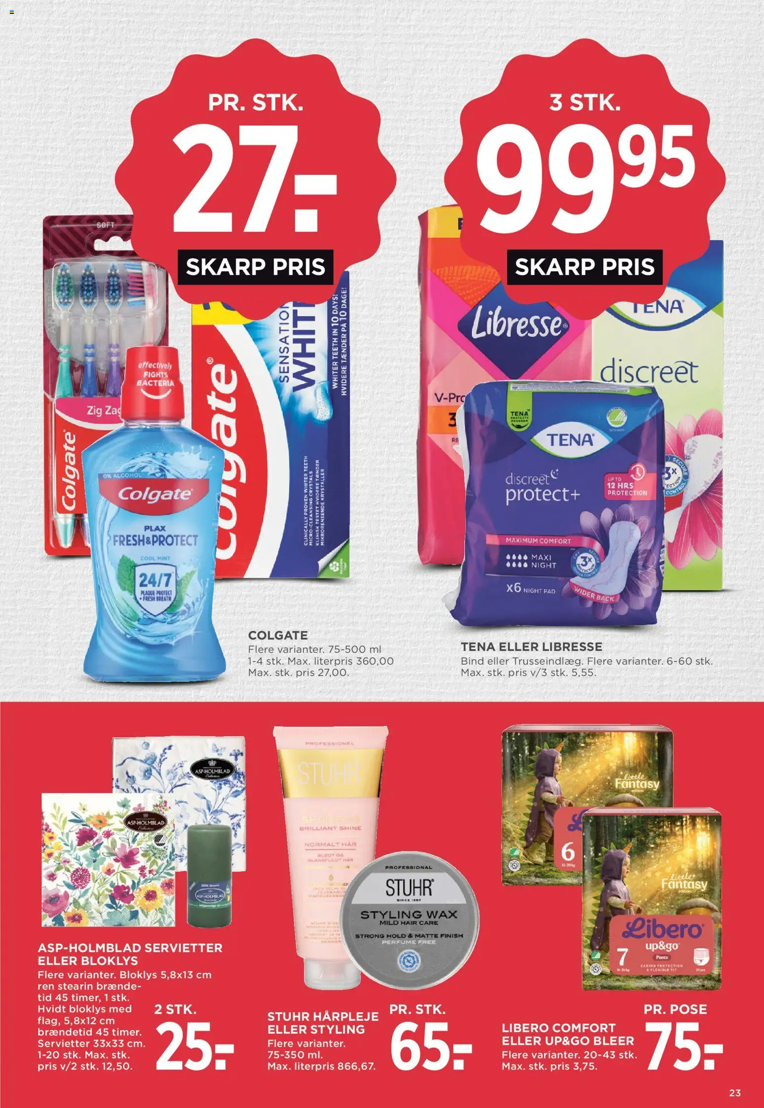 Meny tilbudsavis – gyldig fra 31/07/2026 | Side: 38 | Produkter: Shampoo, Måtte
