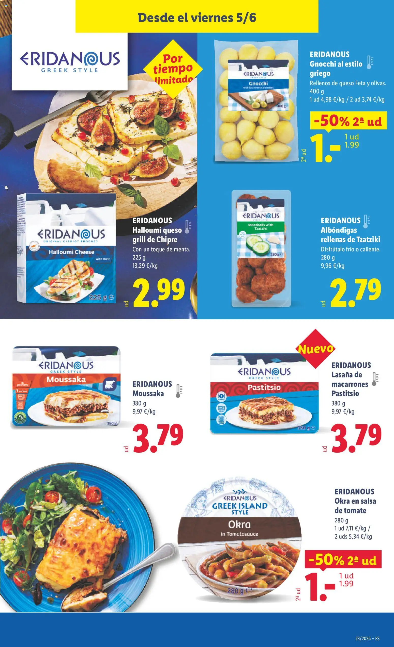 Lidl folleto Illes Balears │ válido desde el 01.06.2026 | Página: 39 | Productos: Queso, Salsa de tomate, Lasaña