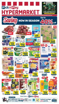 Pick n Pay specials catalogue – valid from 26/10/2026