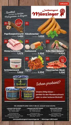 Rewe Prospekt Moettingen ab 17.08.2026 gültig | Seite: 9