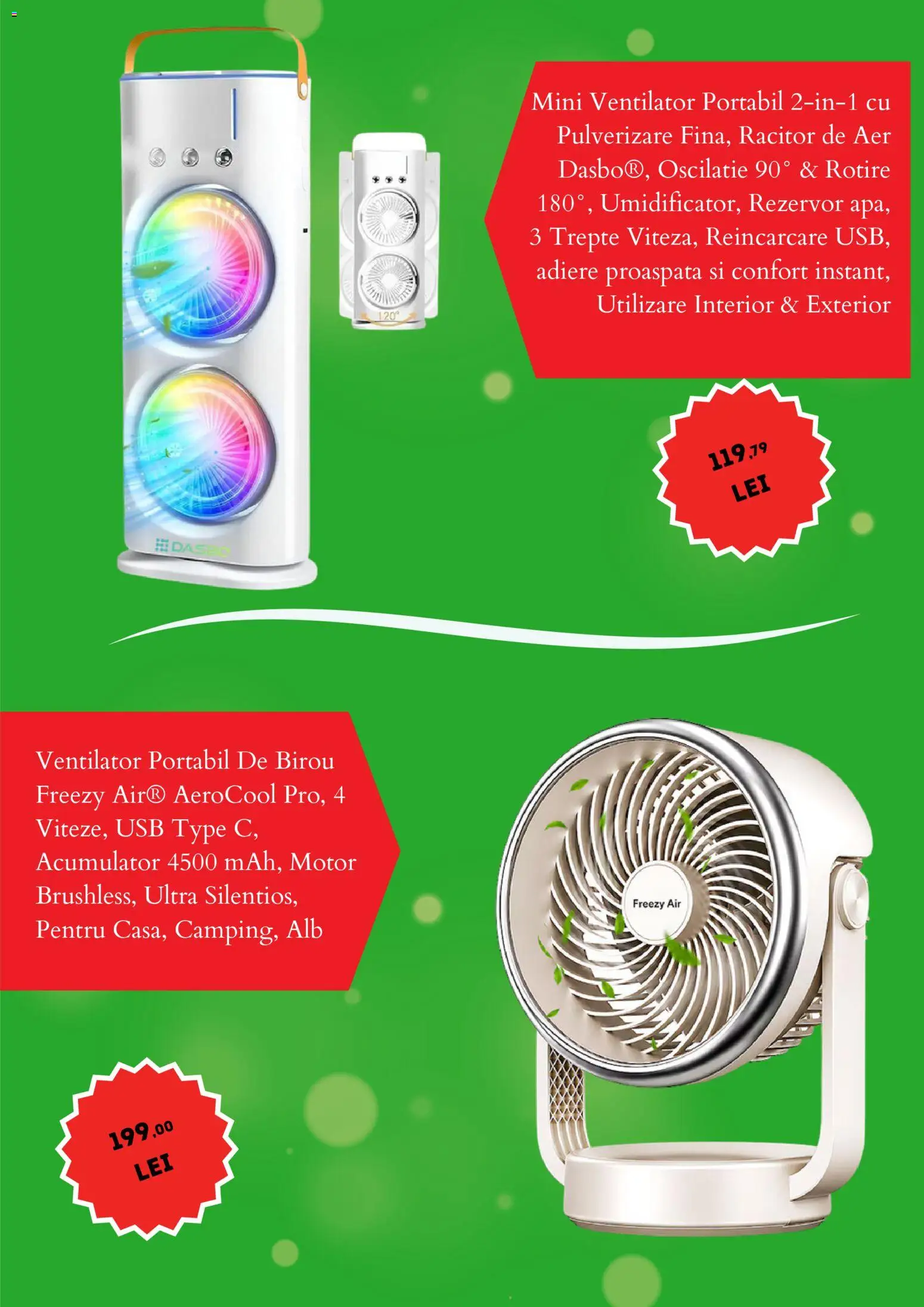 Noul catalog Emag – valabil de la 10.08.2026 | Pagină: 4 | Produse: Usb, Birou, Ventilator, Răcitor de aer