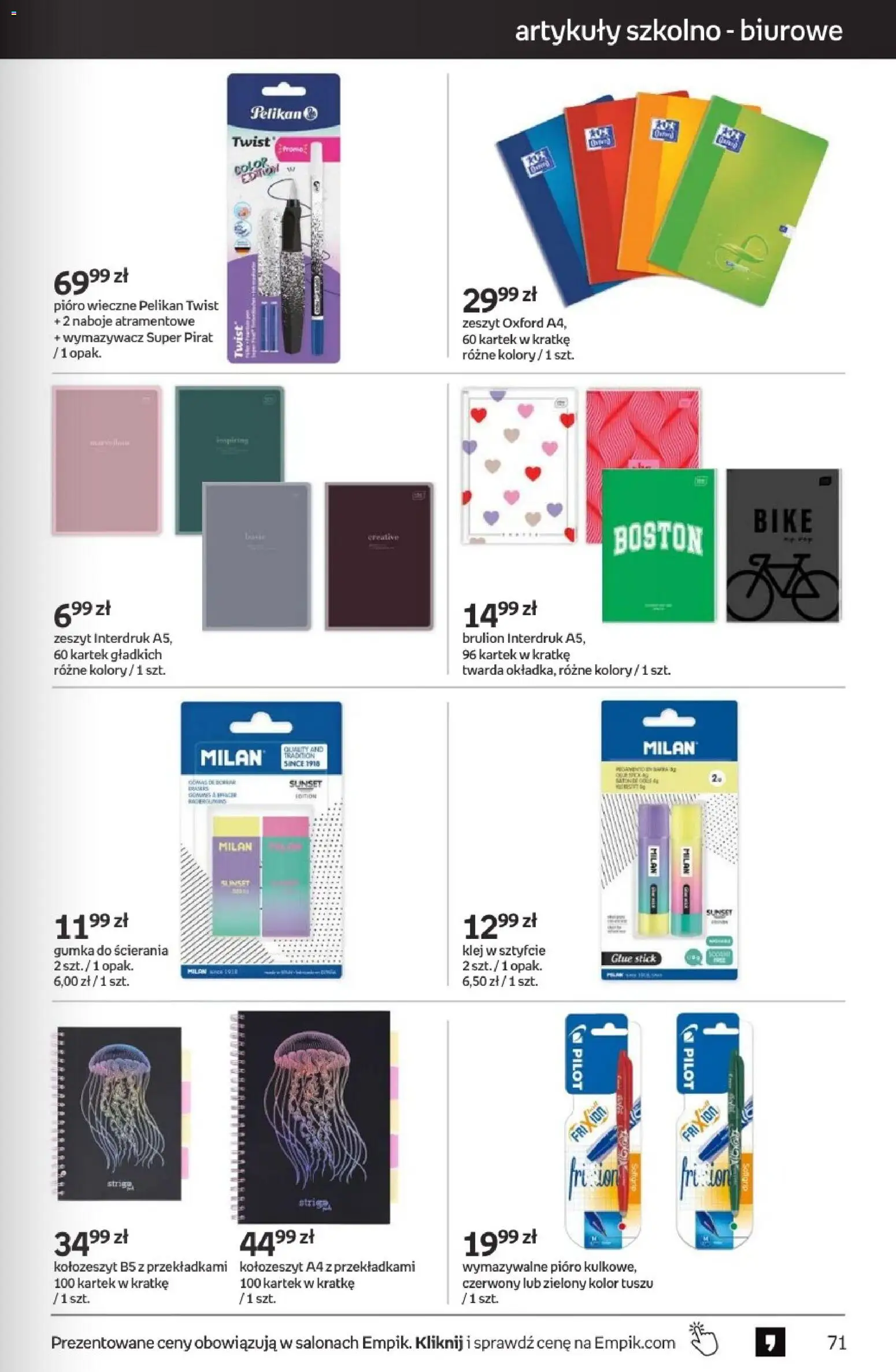 Empik promocje od 15.07.2026 | Strona: 71 | Produkty: Zeszyt