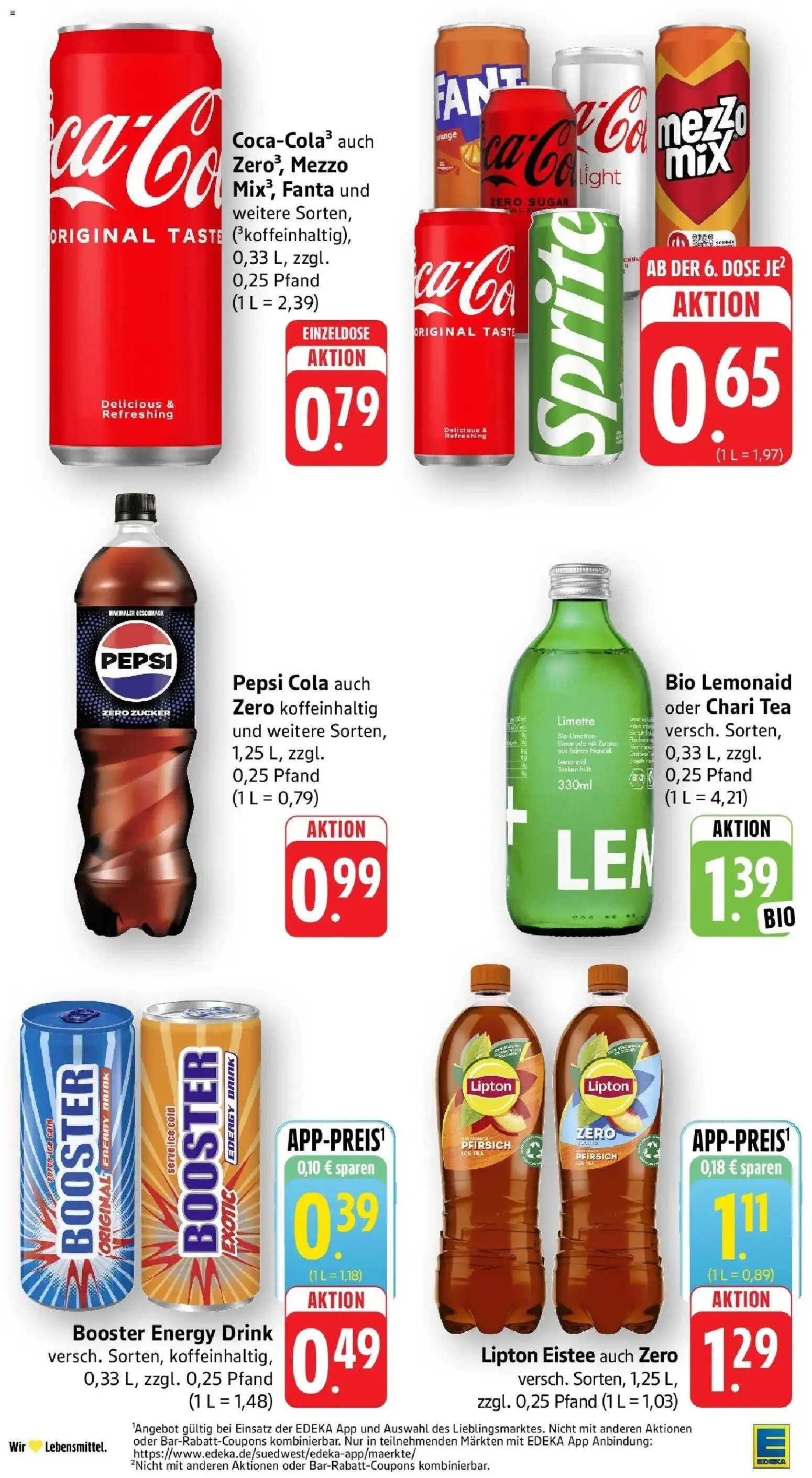 Angebote – gültig ab 27.04.2026 | Seite: 33 | Produkte: Cola, Limonade, Limette, Pepsi