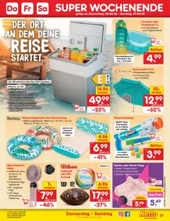 Netto Marken-Discount Prospekt ab 22.06.2026 gültig | Seite: 41 | Produkte: Steckdose, Football, Volleyball, Smartphone