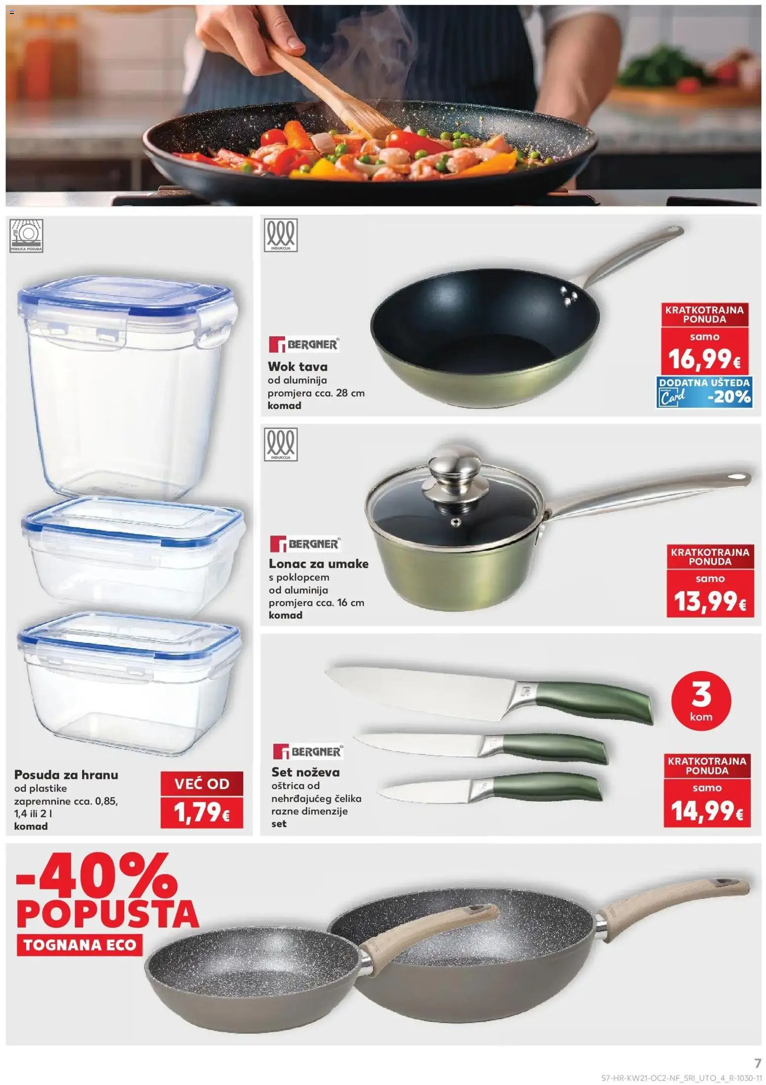 Kaufland katalog | vrijedi od 20.05.2026 | Stranica: 7 | Proizvodi: Tognana, Pan, Tava, Lonac