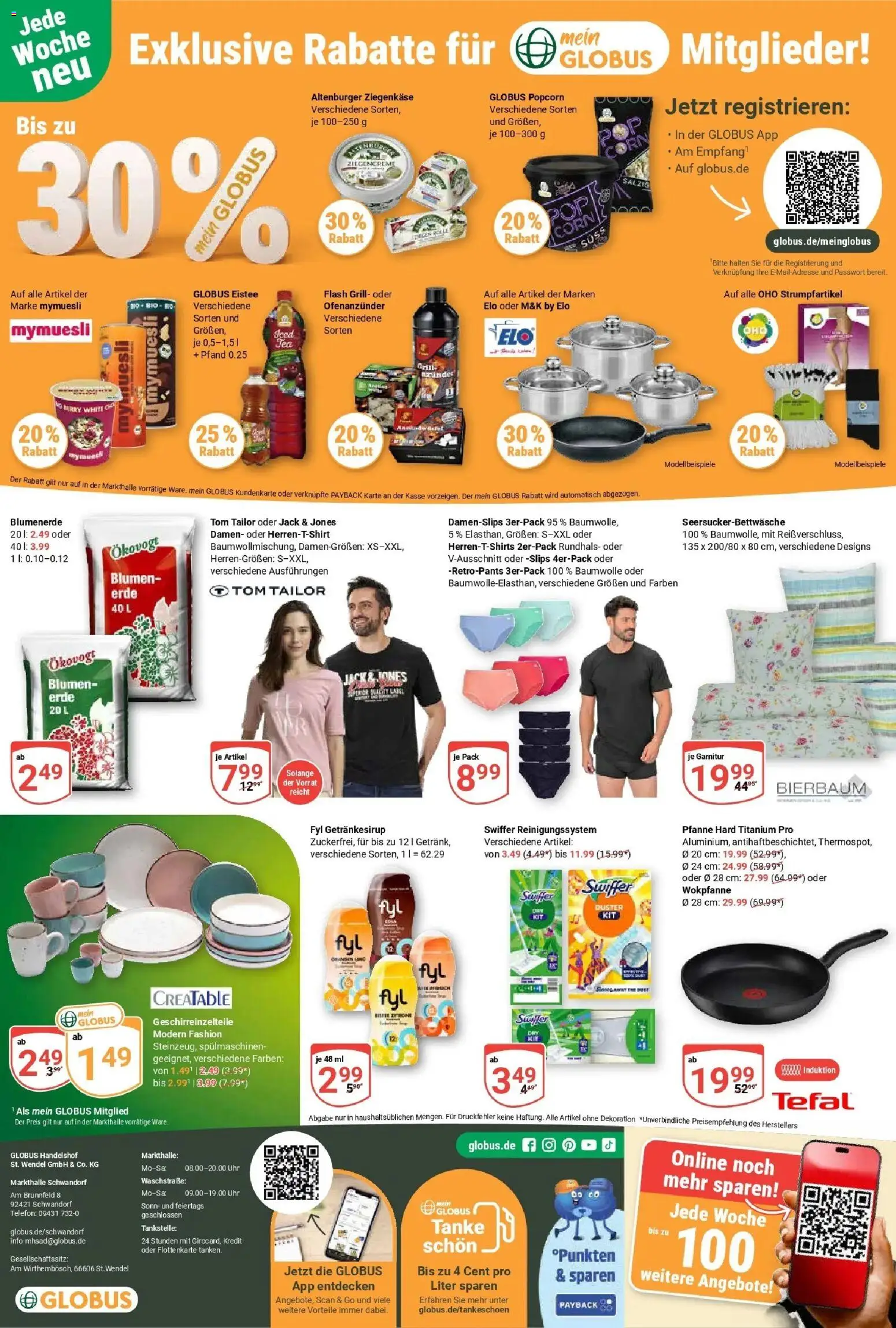 Globus prospekt Schwandorf	 – gültig ab 07.04.2026 | Seite: 23 | Produkte: Grill, Blumen, Blumenerde, Swiffer