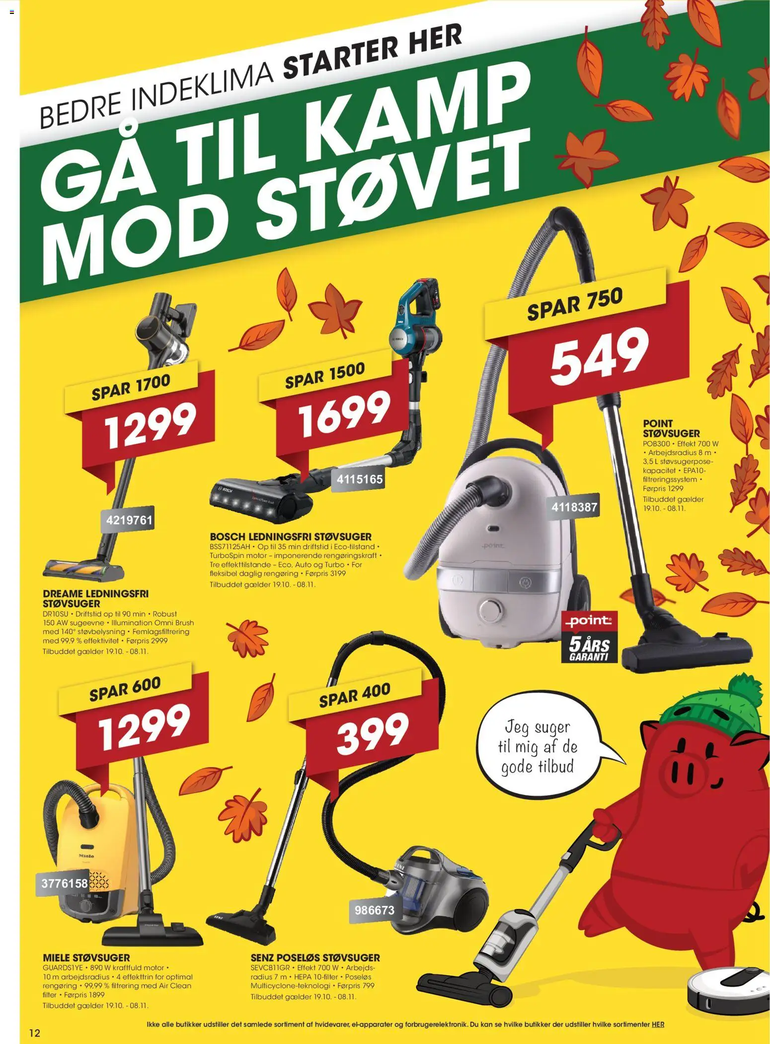 Punkt1 tilbudsavis – gyldig fra 19/10/2026 | Side: 12