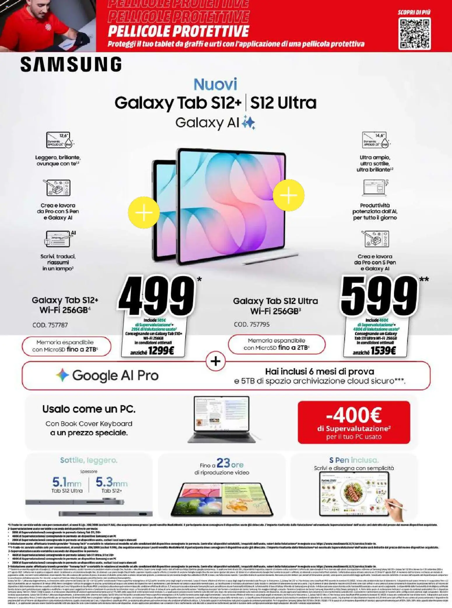 Volantino Media World del 06/10/2026 | Pagina: 11 | Prodotti: Tè, Tablet, Video, Pellicola