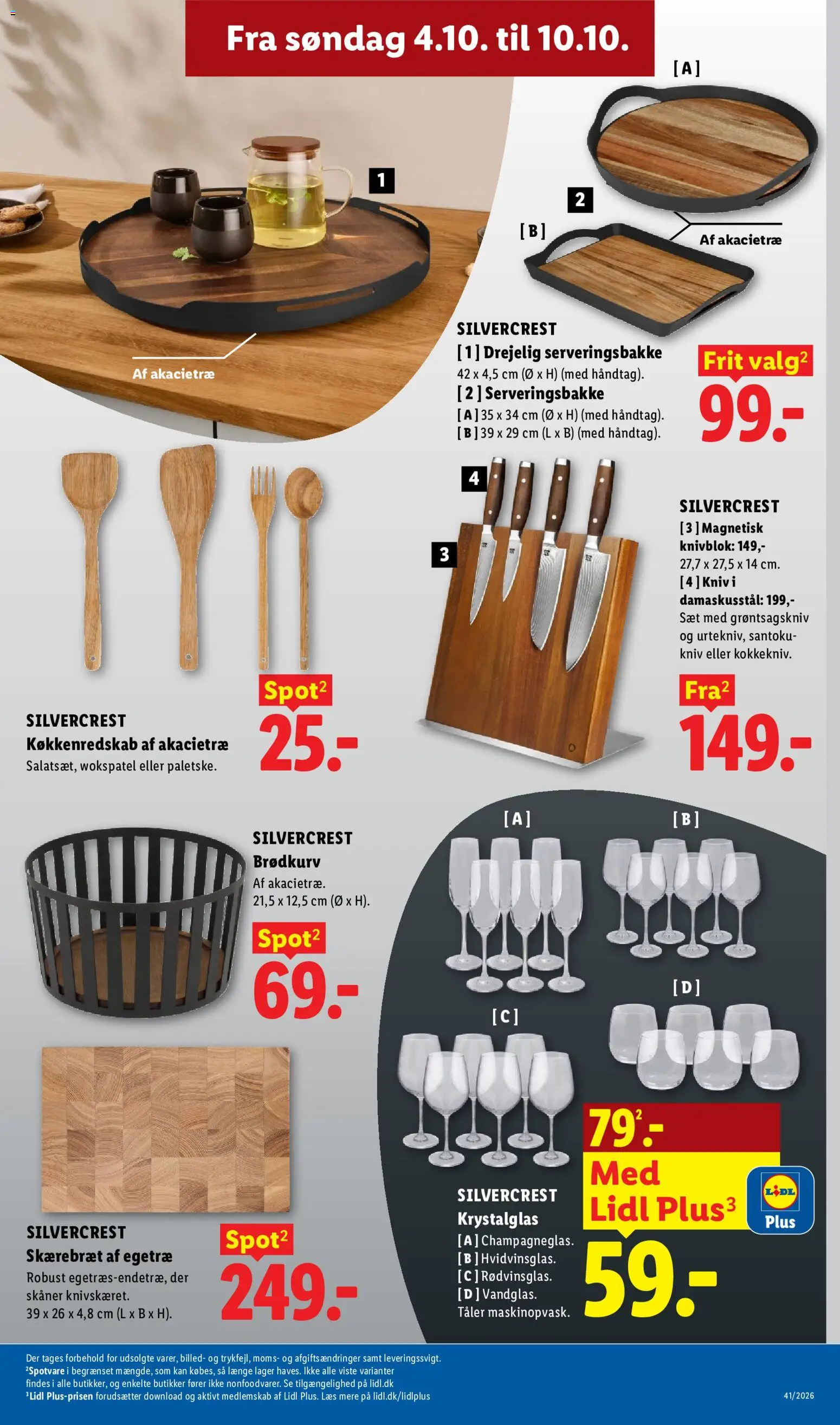 Lidl tilbudsavis – gyldig fra 04/10/2026 | Side: 19 | Produkter: Skærebræt, Søm