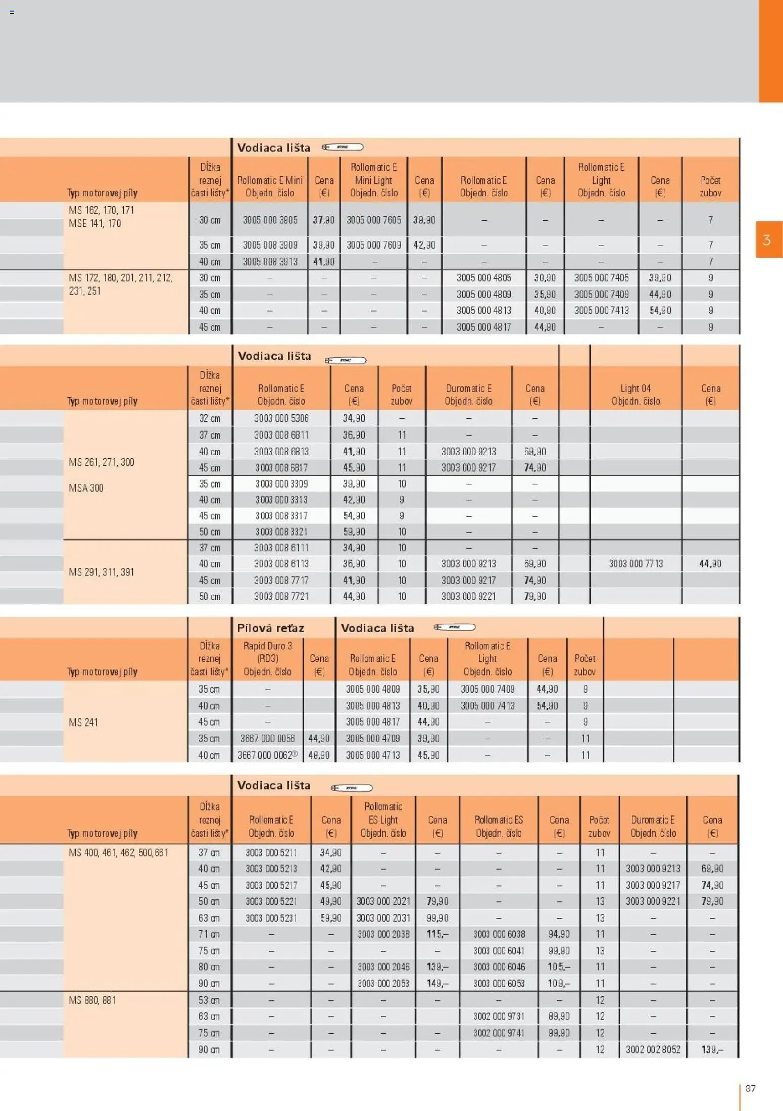 Nové STIHL akcie – leták je platný od 19.08.2026 | Strana: 37