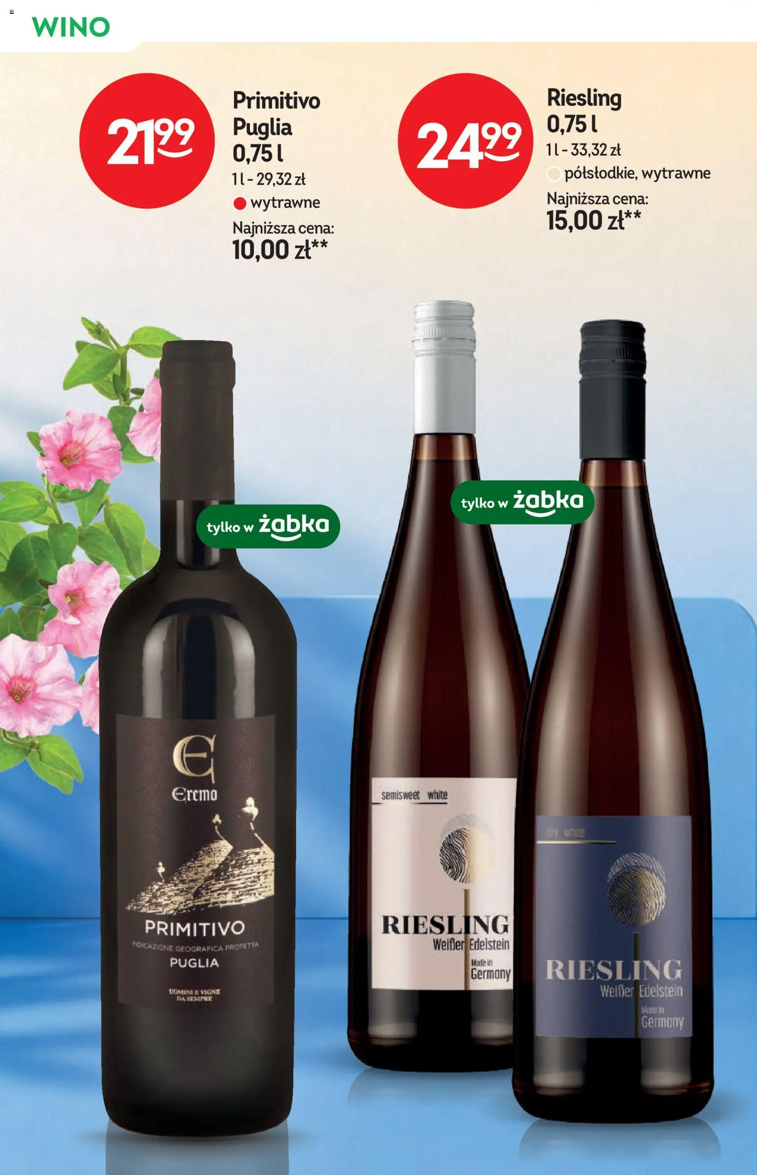 Żabka gazetka - Katalog win od 05.08.2026 | Strona: 12 | Produkty: Riesling, Wino
