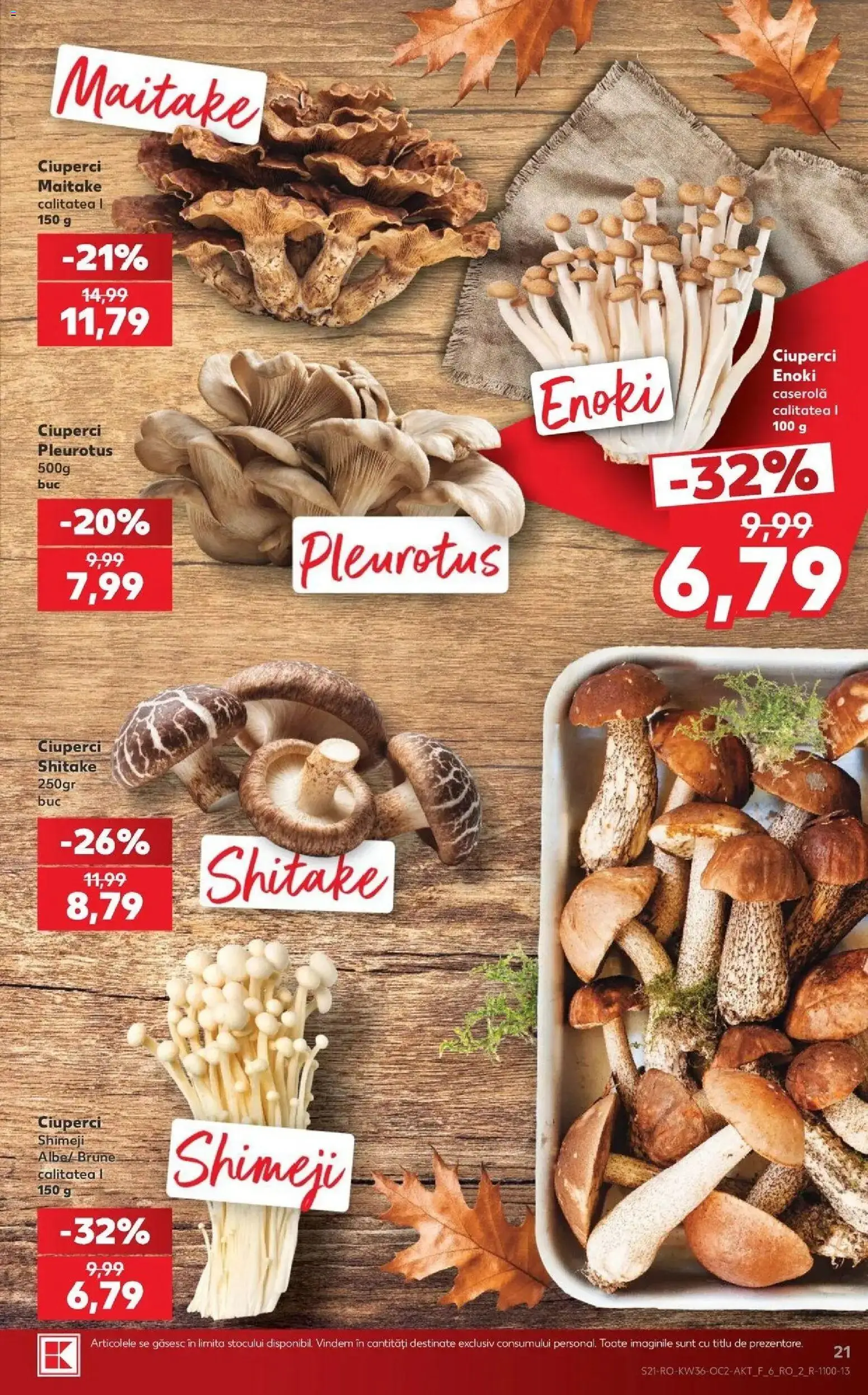 Kaufland Baia Mare 02.09.2026 - Revista si Oferta | Pagină: 21 | Produse: Caserola, Ciuperci