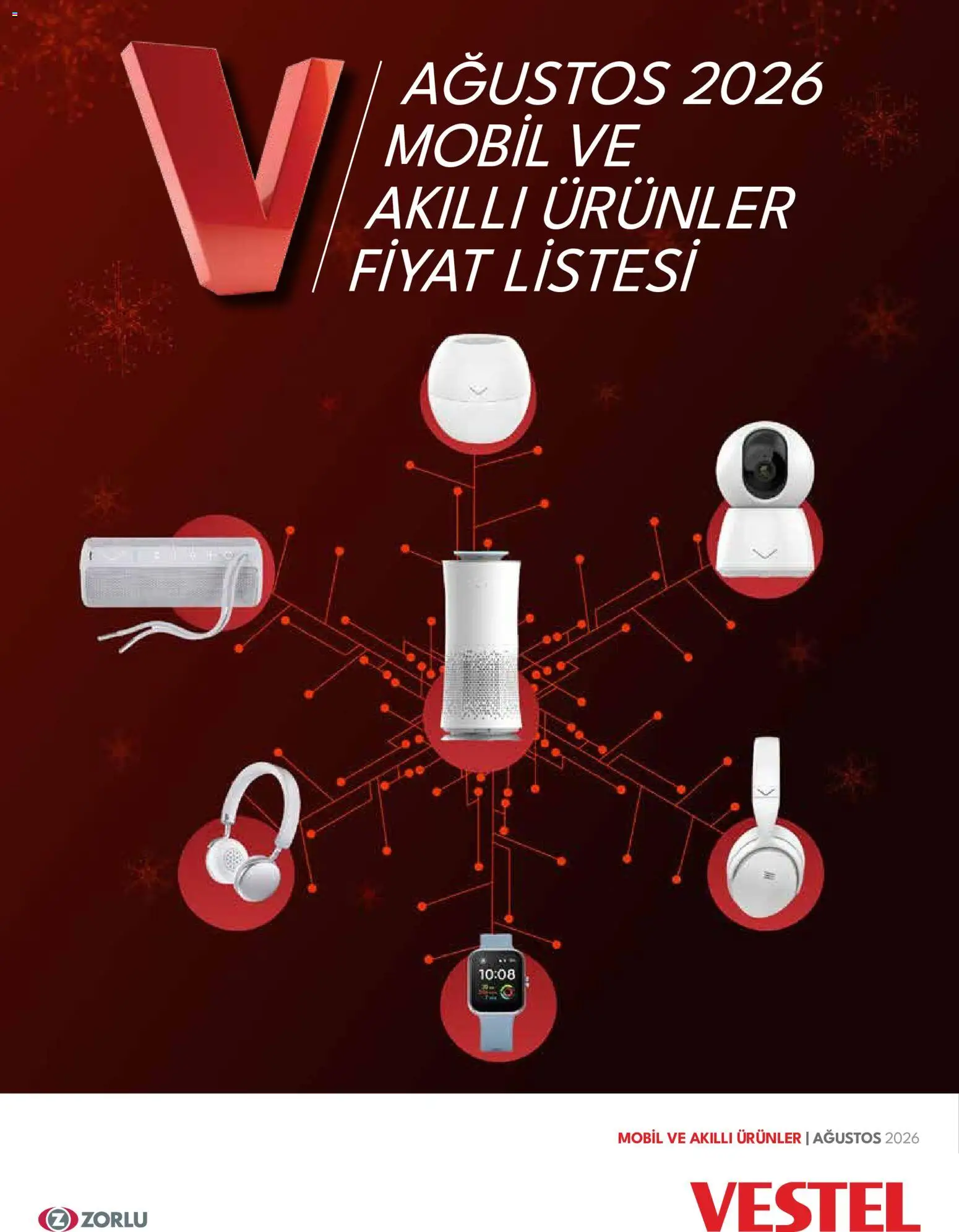 Vestel - Mobil ve Akıllı Ürünler - 01 Ağustos 2026 tarihinden itibaren geçerlidir | Sayfa: 1