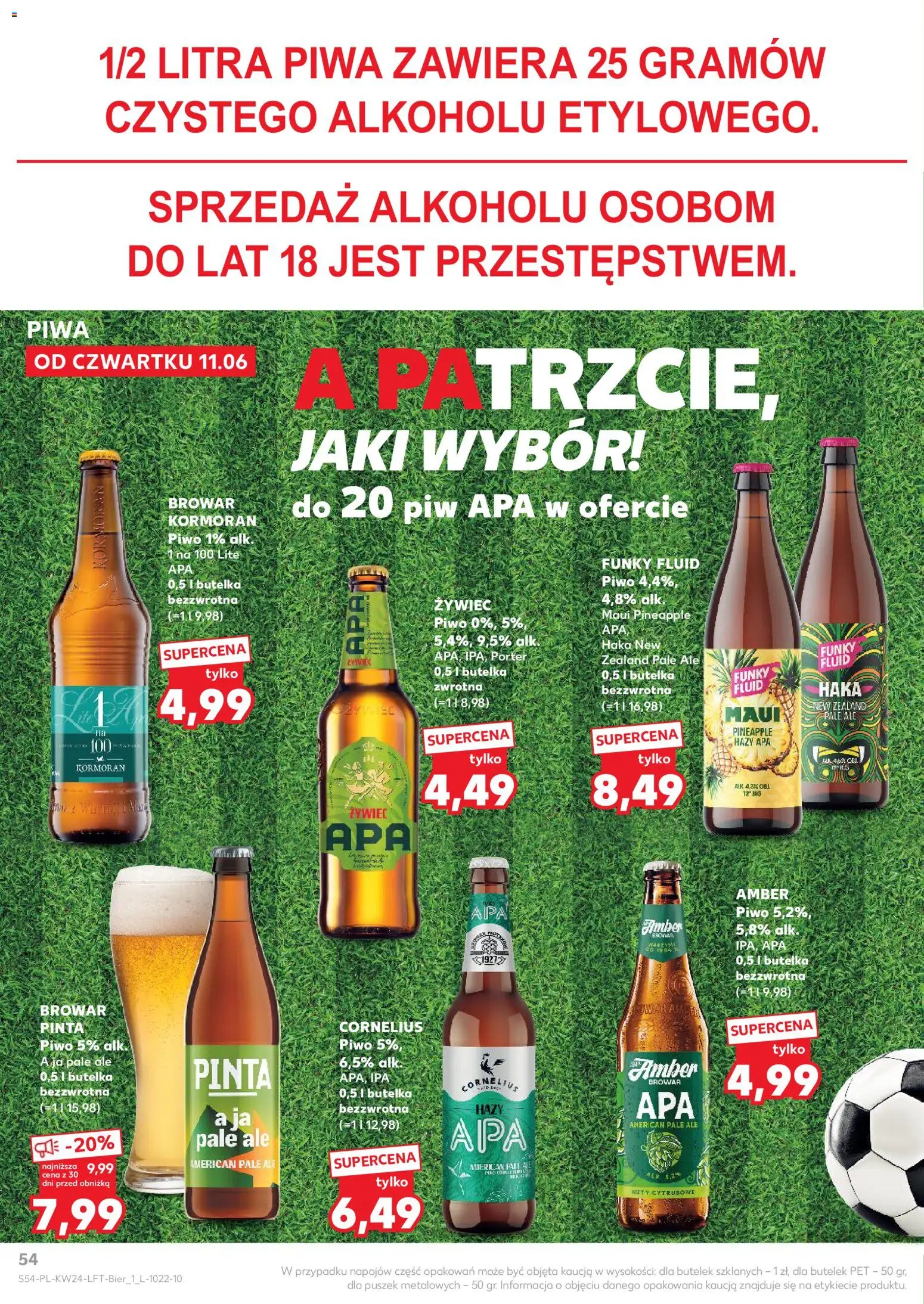 Kaufland Polsko leták od 11.06.2026 | Strana: 54