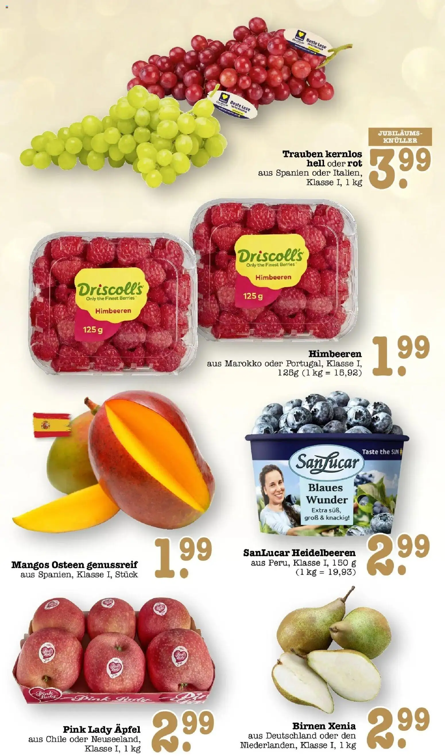 Edeka Prospekt Bühlertal (ab 28.09.2026) » Angebote Online | Seite: 24 | Produkte: Himbeeren, Trauben, Äpfel, Heidelbeeren