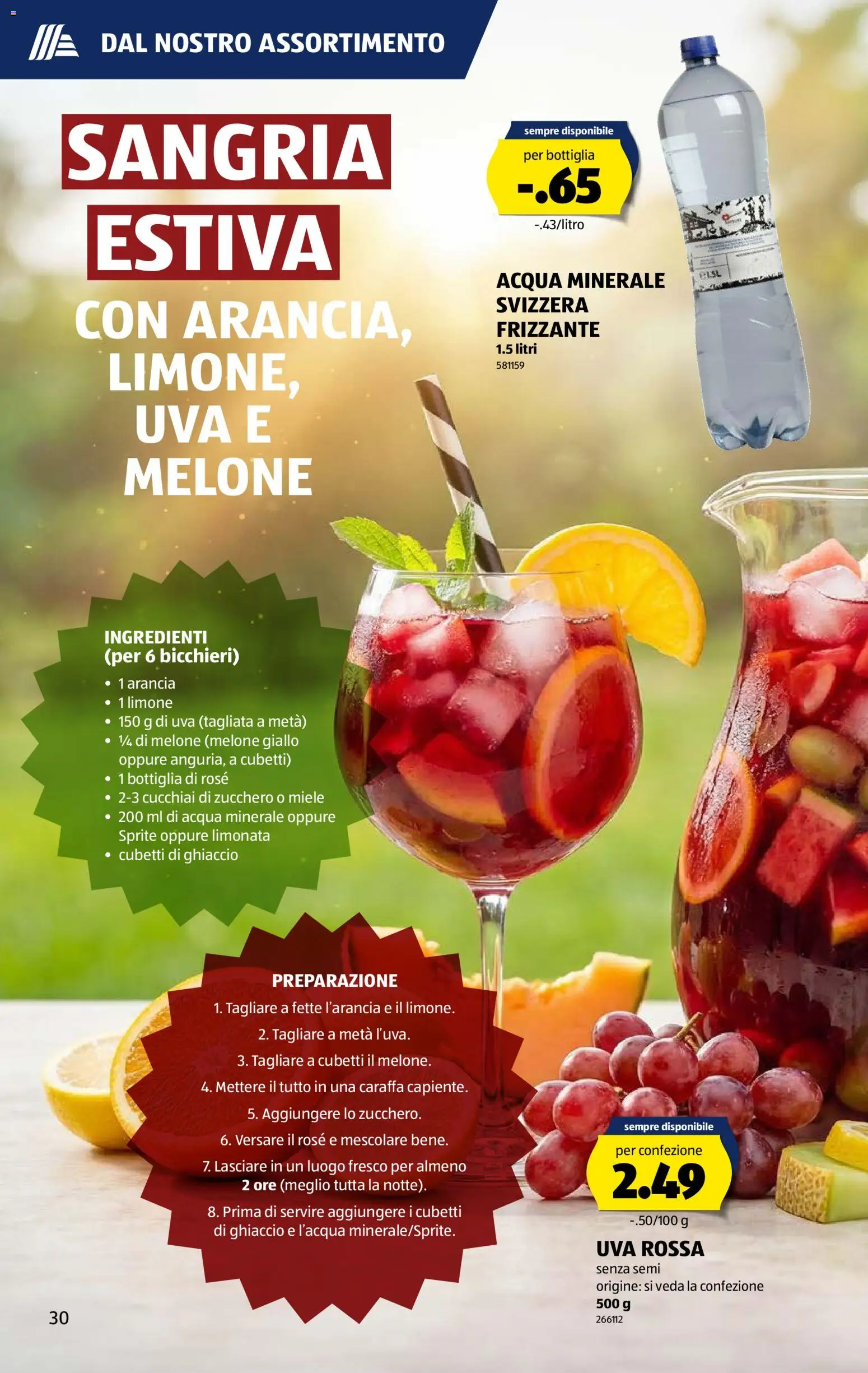 Aldi aktionen IT – gültig ab 11.06.2026 | Seite: 34 | Produkte: Sprite, Melone, Miele