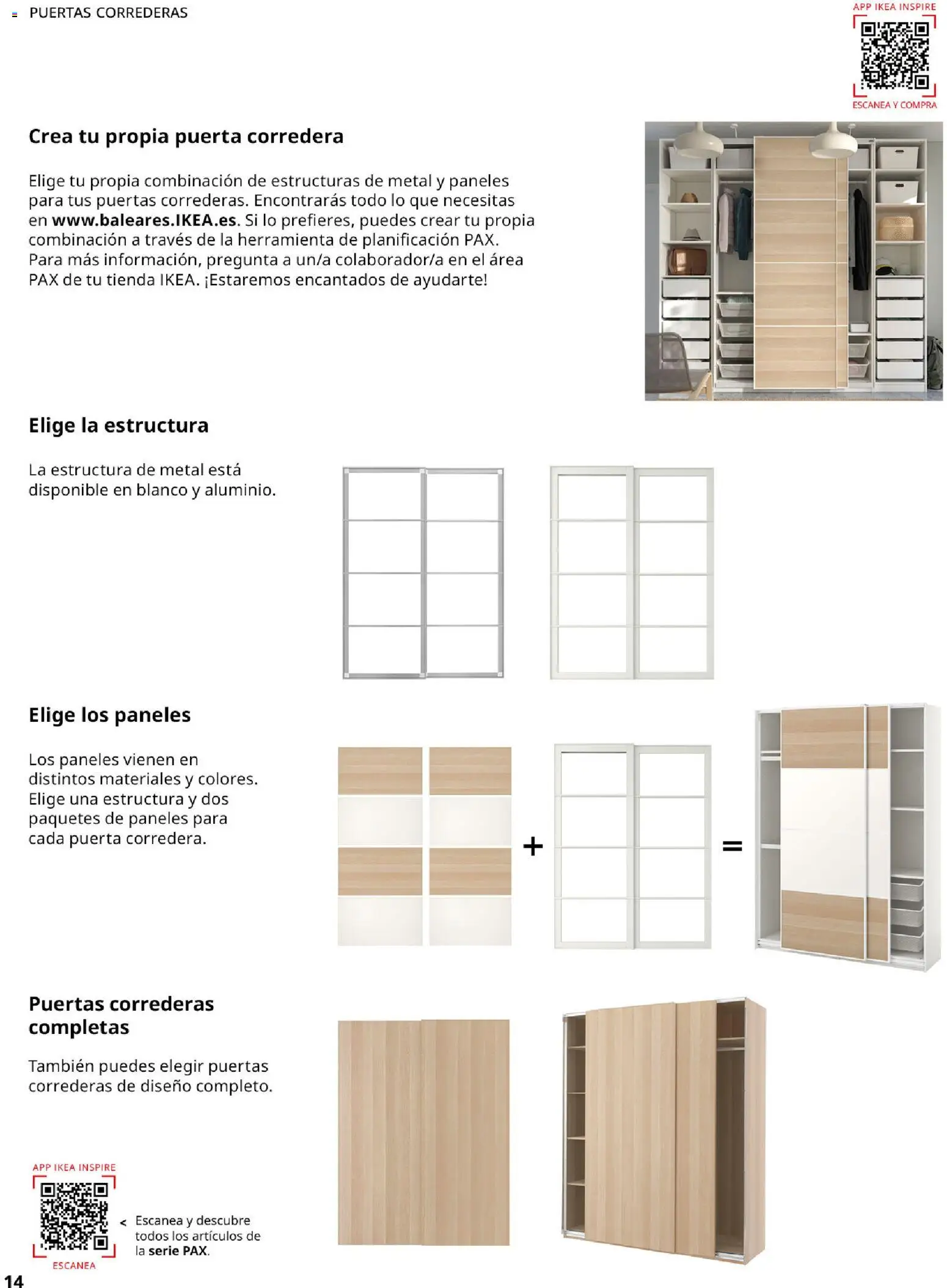 Catálogo IKEA Pax y Komplement │ válido desde el 01.02.2026 | Página: 14