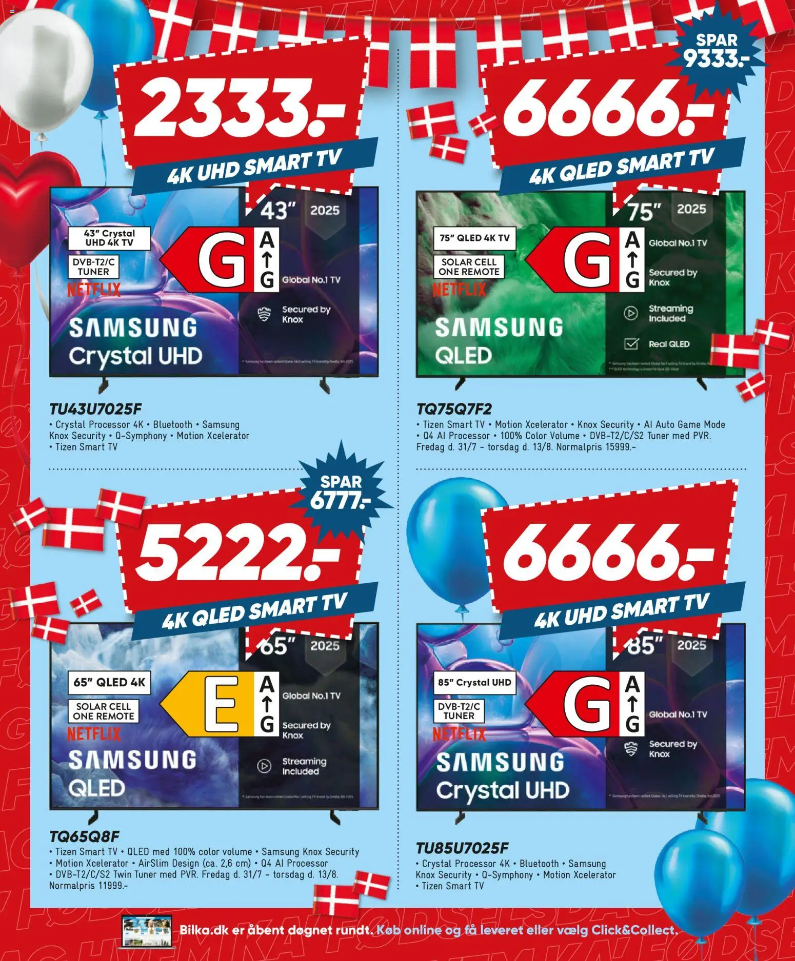 Bilka tilbudsavis – gyldig fra 31/07/2026 | Side: 24 | Produkter: Processor, Smart TV, TV