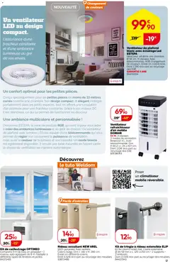 Weldom - Prévisualisation de Weldom catalogue valide à partir de 23/06/2026 | Page: 17 | Produits: Ventilateur, Tringle à rideau, Mais, Rouleau