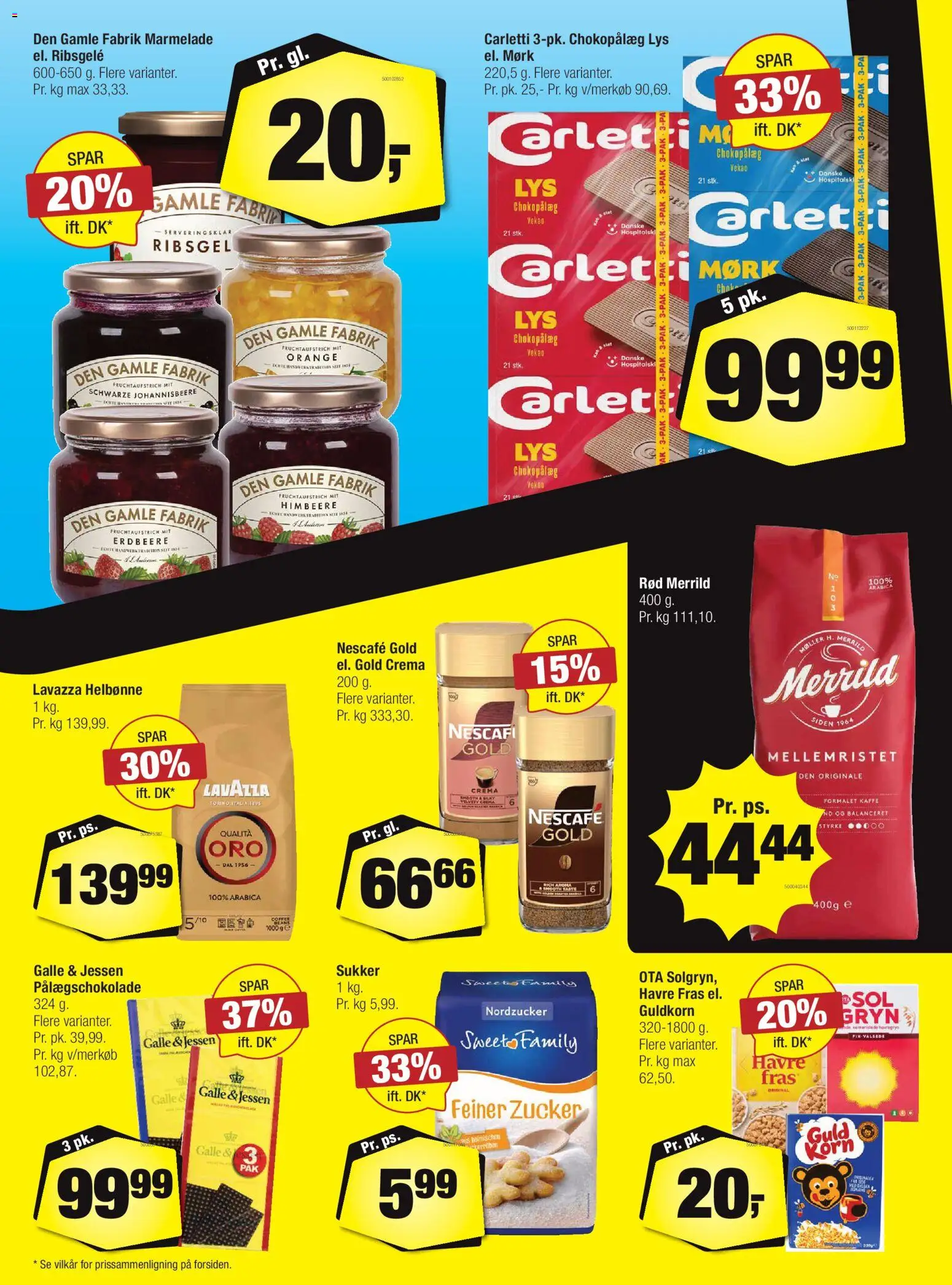 Calle tilbudsavis – gyldig fra 03.06.2026 | Side: 12 | Produkter: Kaffe, Ribsgele, Marmelade, Pålægschokolade