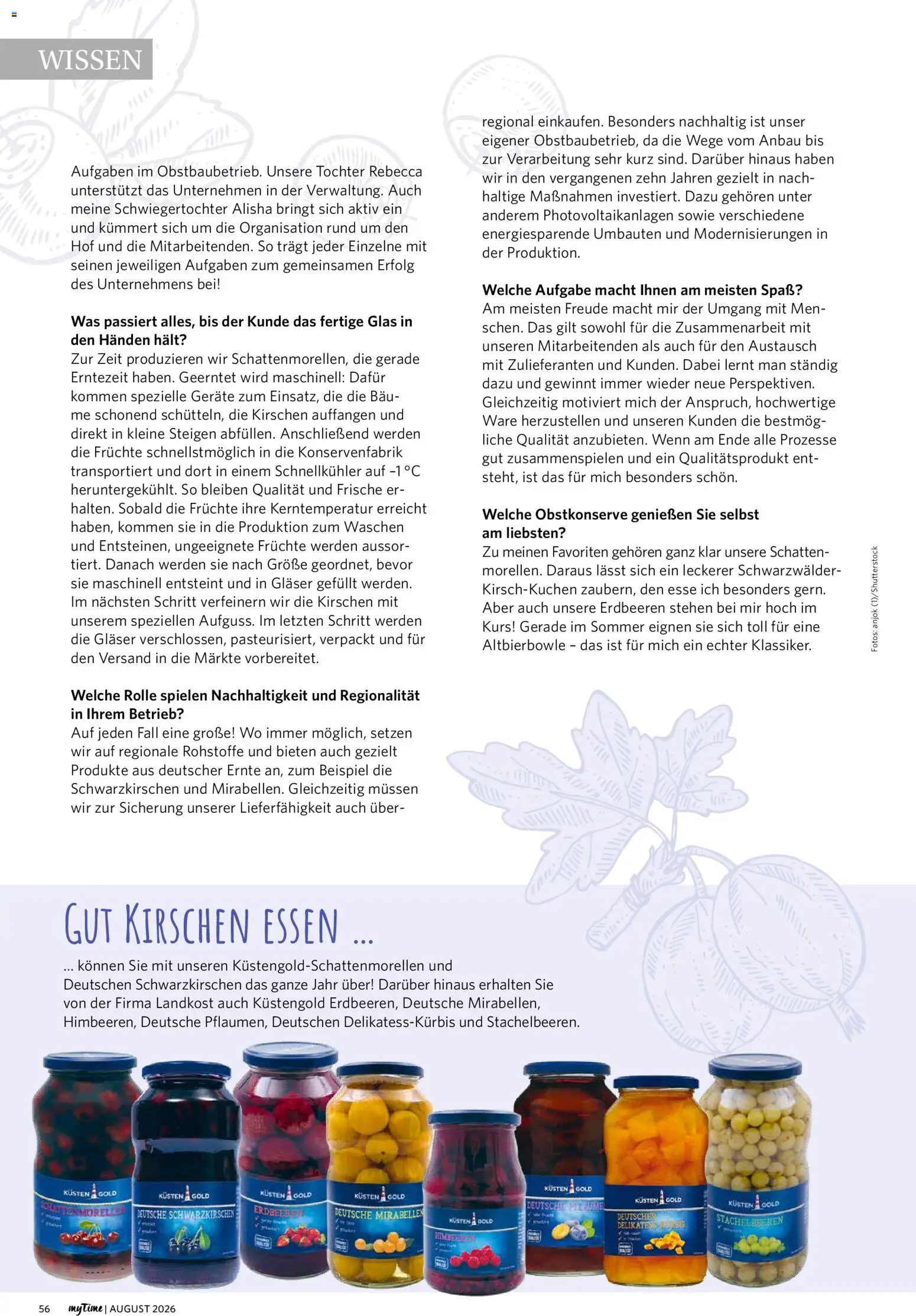Combi myTime August 2026 – gültig ab 01.08.2026 | Seite: 56 | Produkte: Himbeeren, Kirschen, Erdbeeren