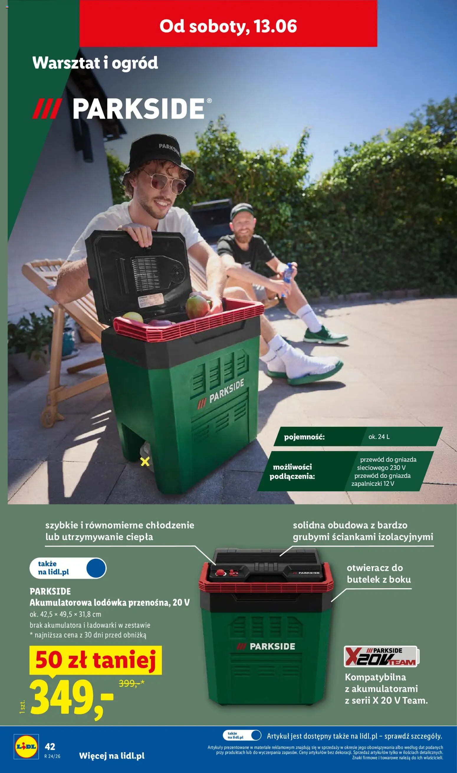 Lidl Katalog od 08.06.2026 | Strona: 46 | Produkty: Lodówka