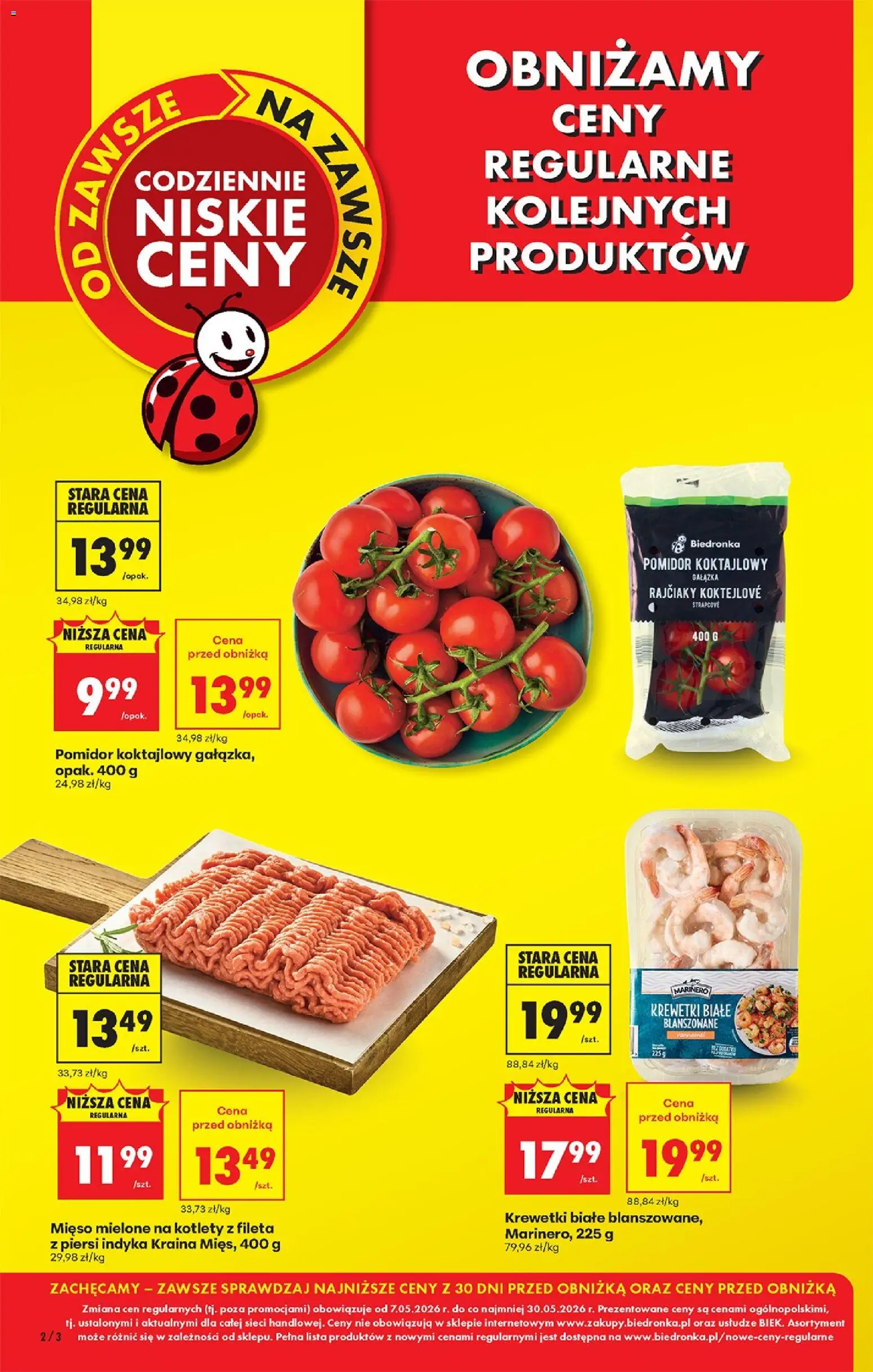 Biedronka Polsko leták - Codziennie niskie ceny od 07.10.2026 | Strana: 2