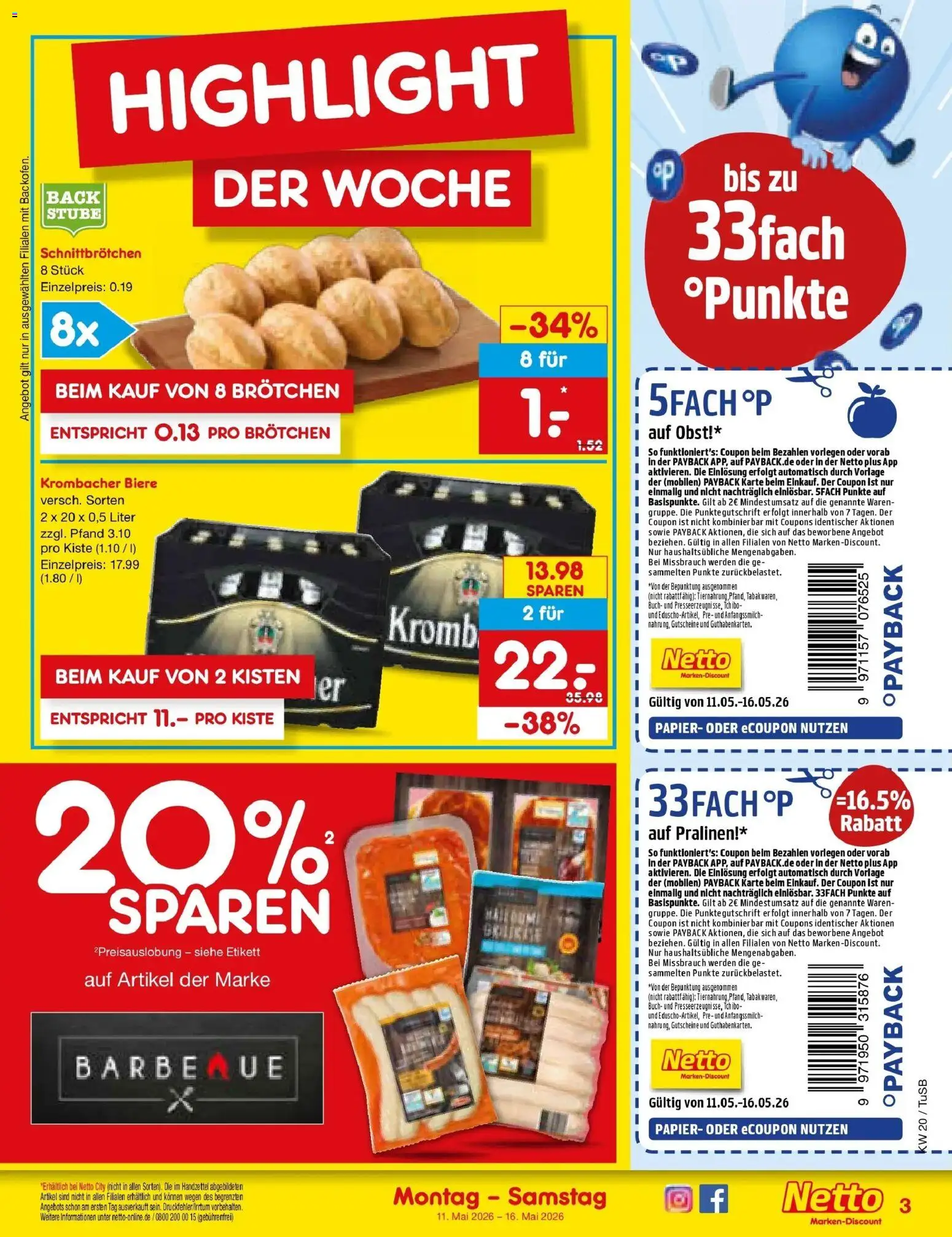 Netto Marken-Discount Prospekt Lahr-Langenwinkel	 (ab 10.05.2026) » Angebote | Seite: 3