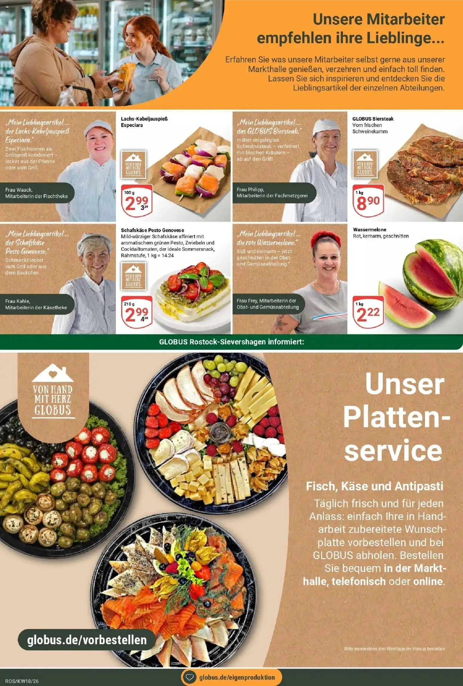 Globus Prospekt Lambrechtshagen	 – gültig ab 27.04.2026 | Seite: 11 | Produkte: Grill, Bier, Obst, Wassermelone