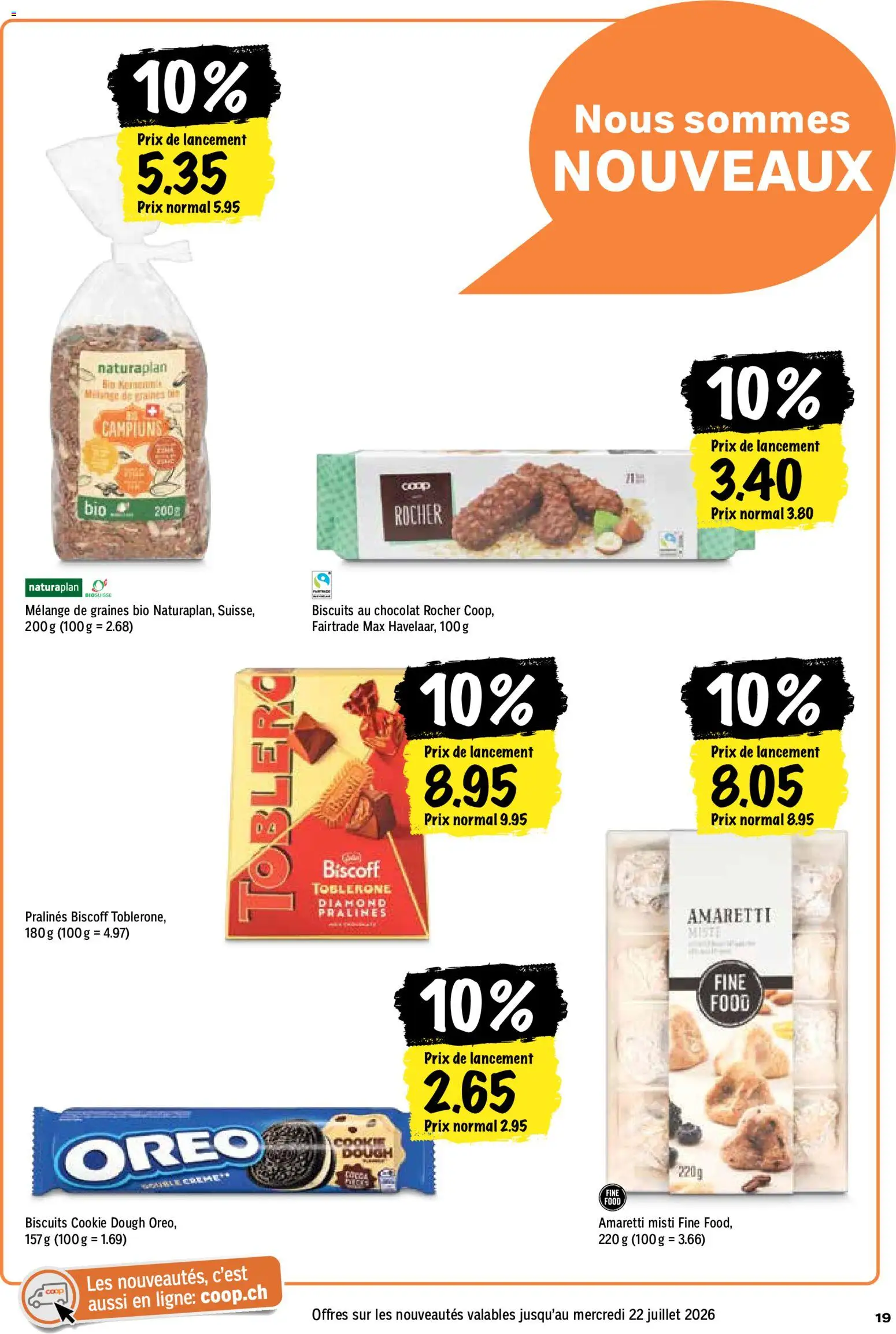 Coop aktionen FR – gültig ab 09.07.2026 | Seite: 19
