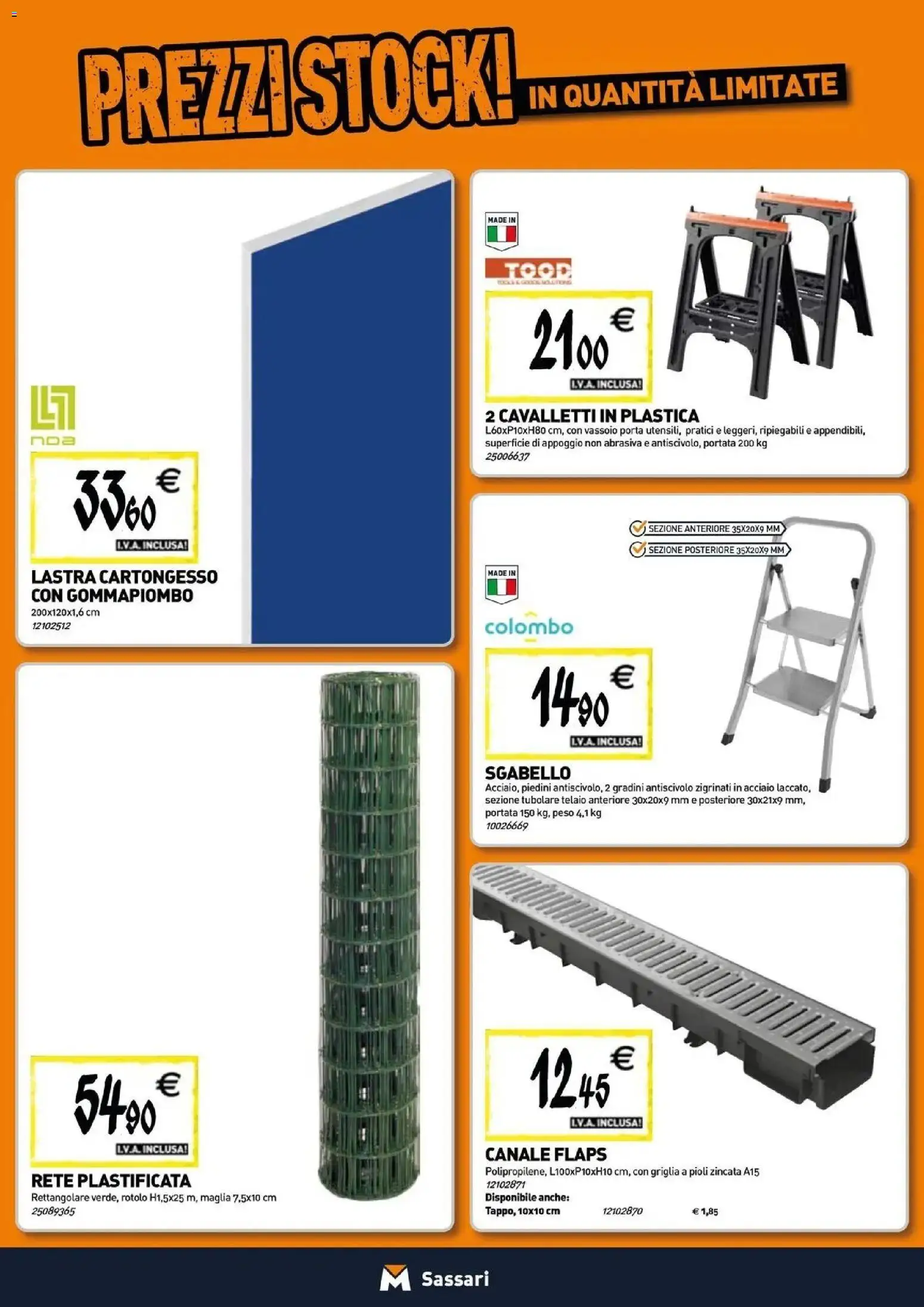 Volantino TECNOMAT del 29/10/2026 | Pagina: 15 | Prodotti: Porta, Sgabello, Griglia, Vassoio