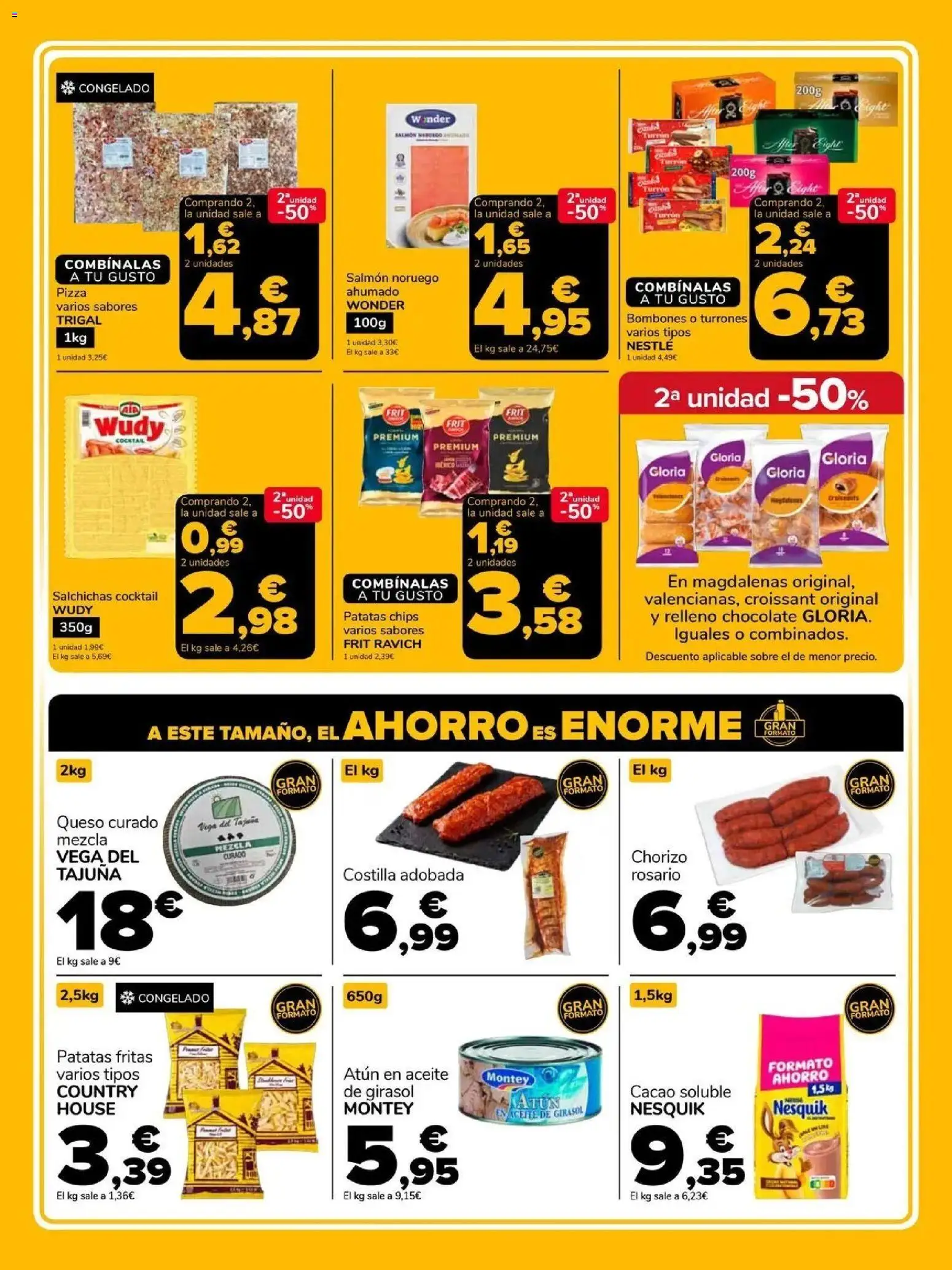 Supeco folleto 29/10/2026 - 16/11/2026 | Página: 4 | Productos: Croissant, Queso curado, Salmón, Salchichas