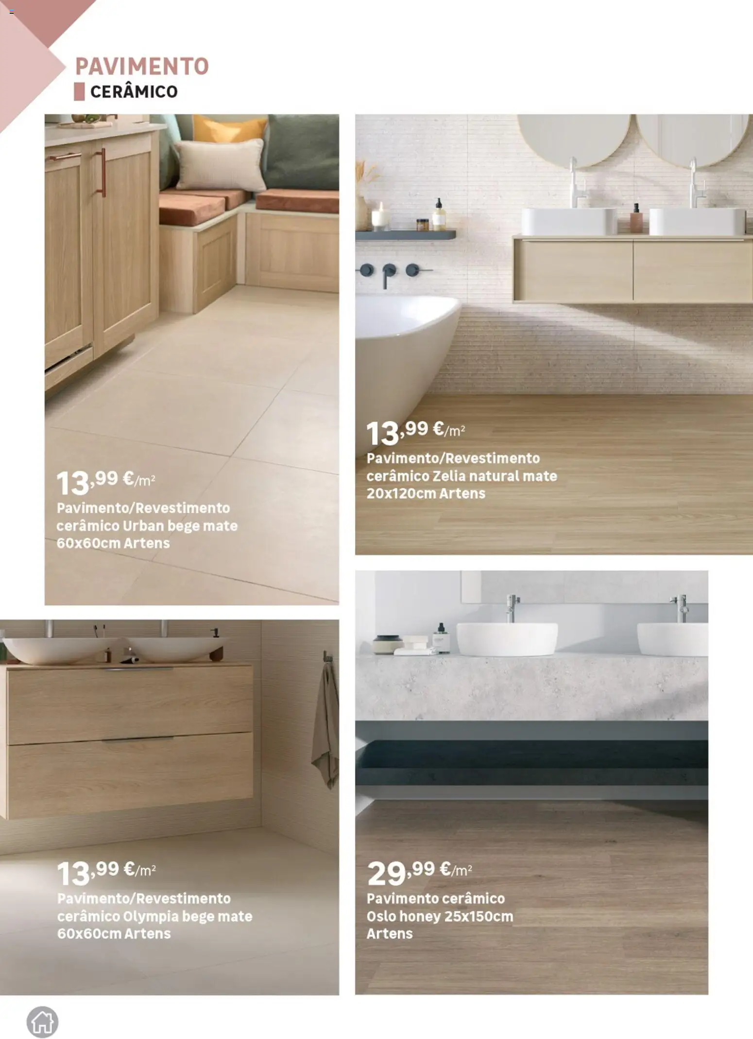 Leroy Merlin Catálogo Casas de Banho │ válido de 28.05.2026 | Página: 78 | Produtos: Pavimento cerâmico