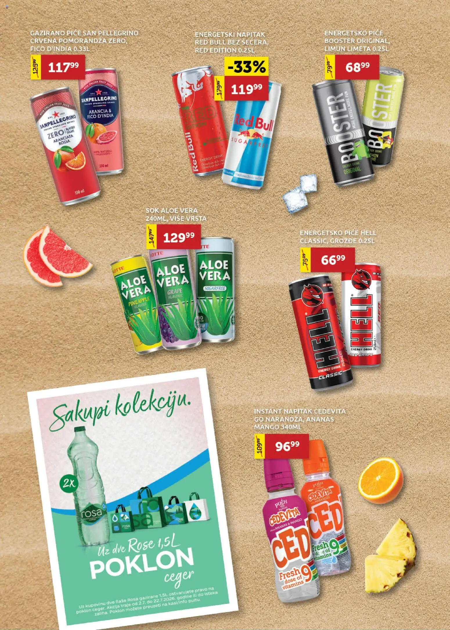 SuperVERO katalog - važi od 02.07.2026 | Strana: 12 | Proizvode: Limeta, Cedevita, Limun, Narandže