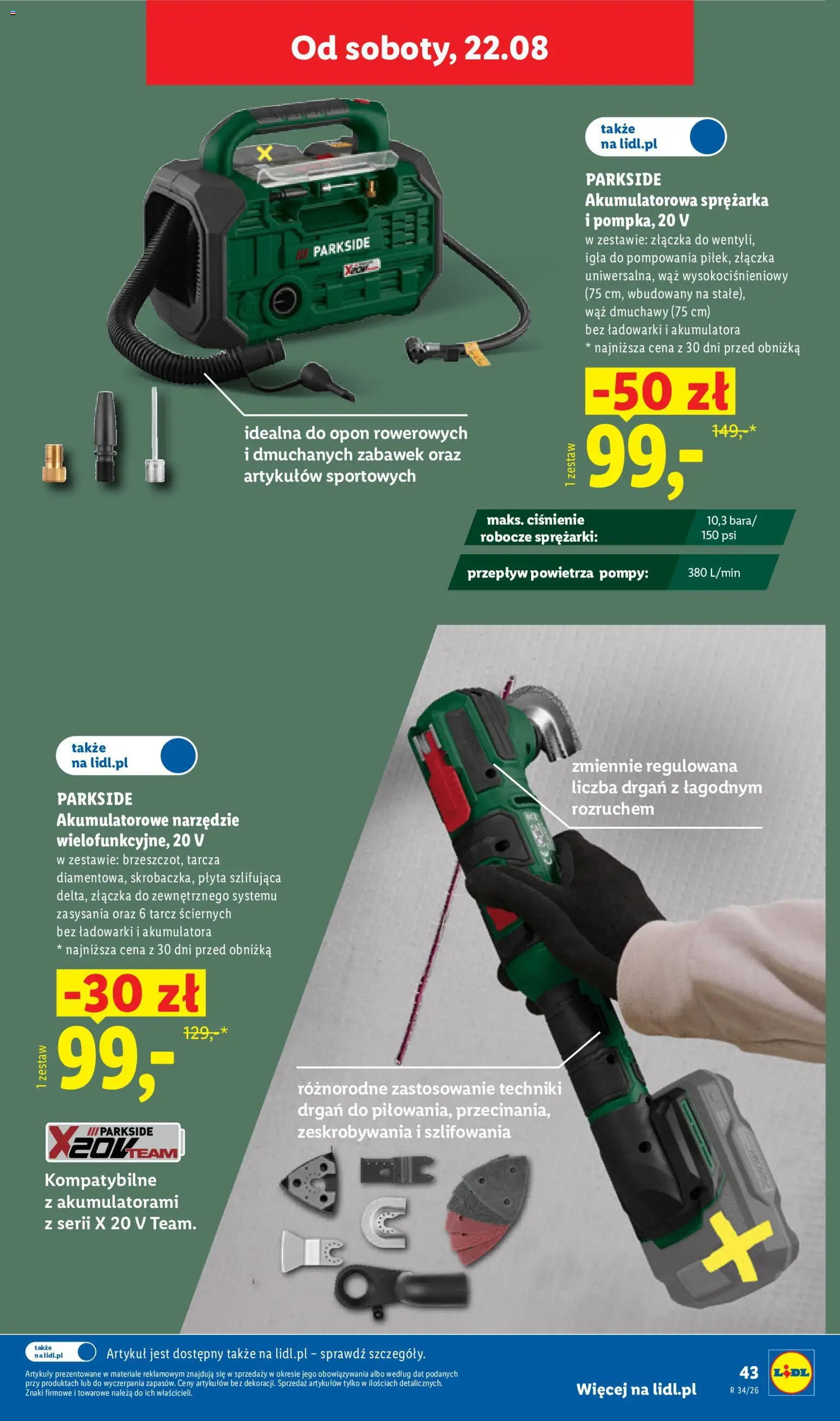 Lidl Polsko katalog od 17.08.2026 | Strana: 55 | Produkty: Parkside