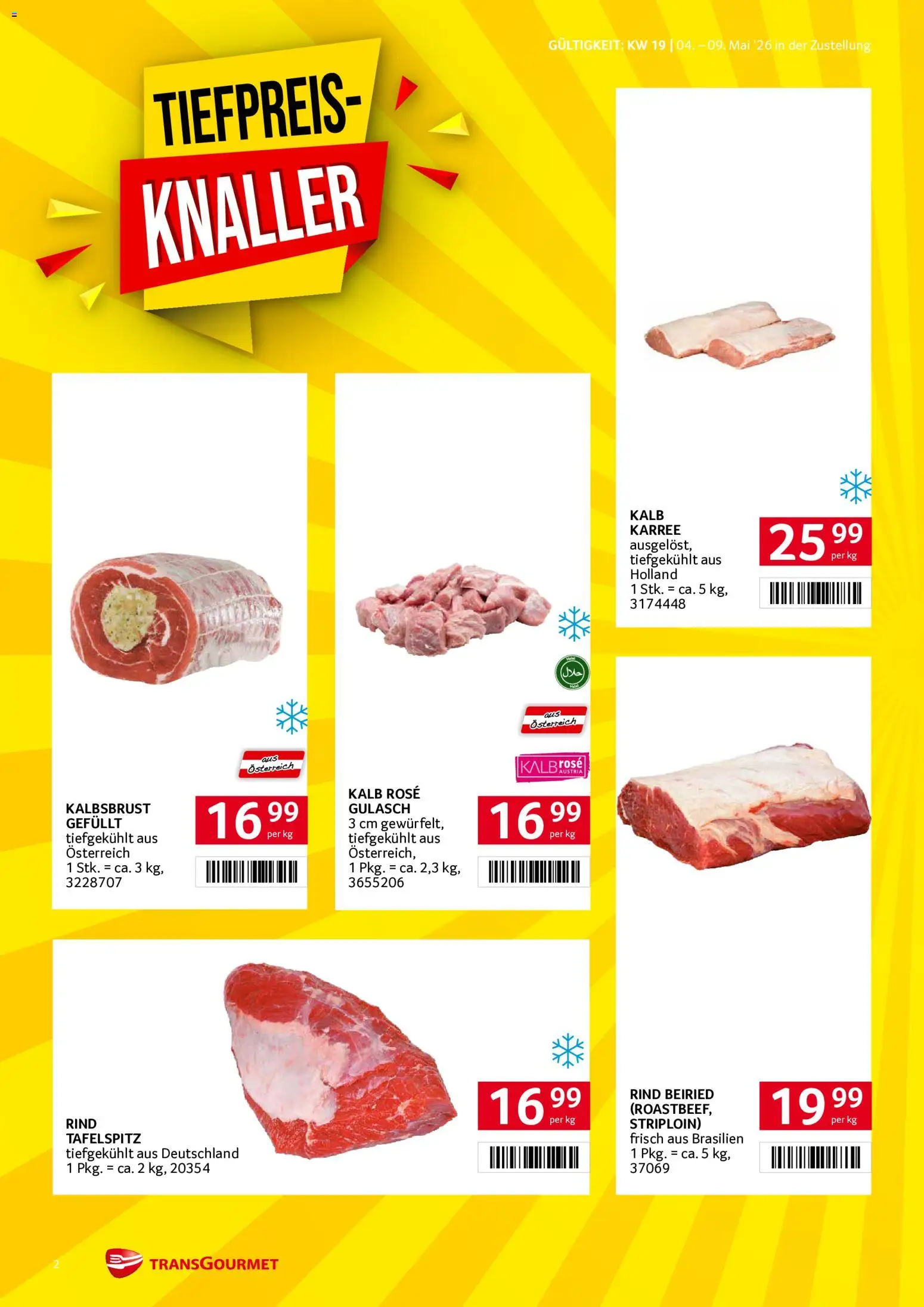 Transgourmet Zustellaktion gültig ab 04.05.2026 | Seite: 2