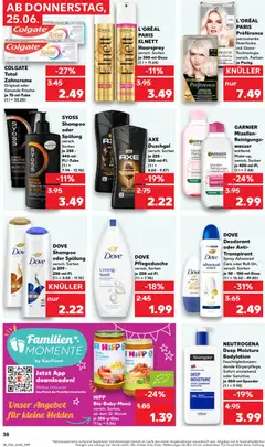 Náhled letáku Kaufland Německo leták od 22.06.2026 | Strana: 38