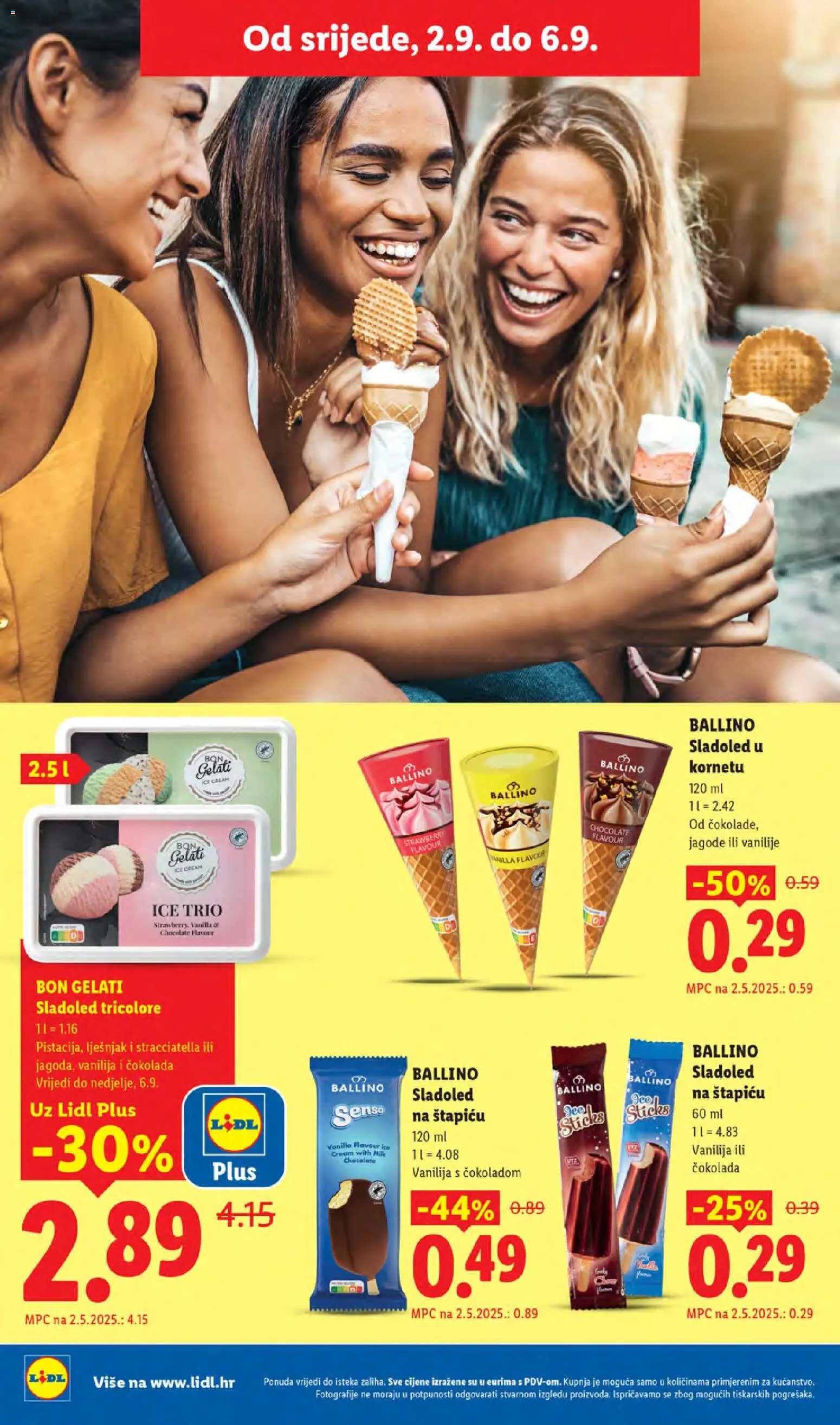 Lidl katalog | vrijedi od 31.08.2026 | Stranica: 58 | Proizvodi: Čokolada, Jagode, Sladoled, Sladoled na štapiću