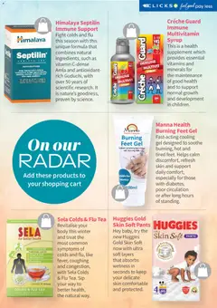 Clicks specials catalogue – valid from 01/06/2026 | Page: 106 | Products: Pants, Vitamins, Tea, Syrup