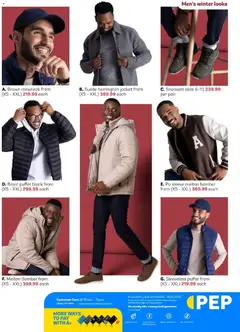 PEP Stores specials catalogue – valid from 24.04.2026 | Page: 4 | Products: Jacket, Sneakers